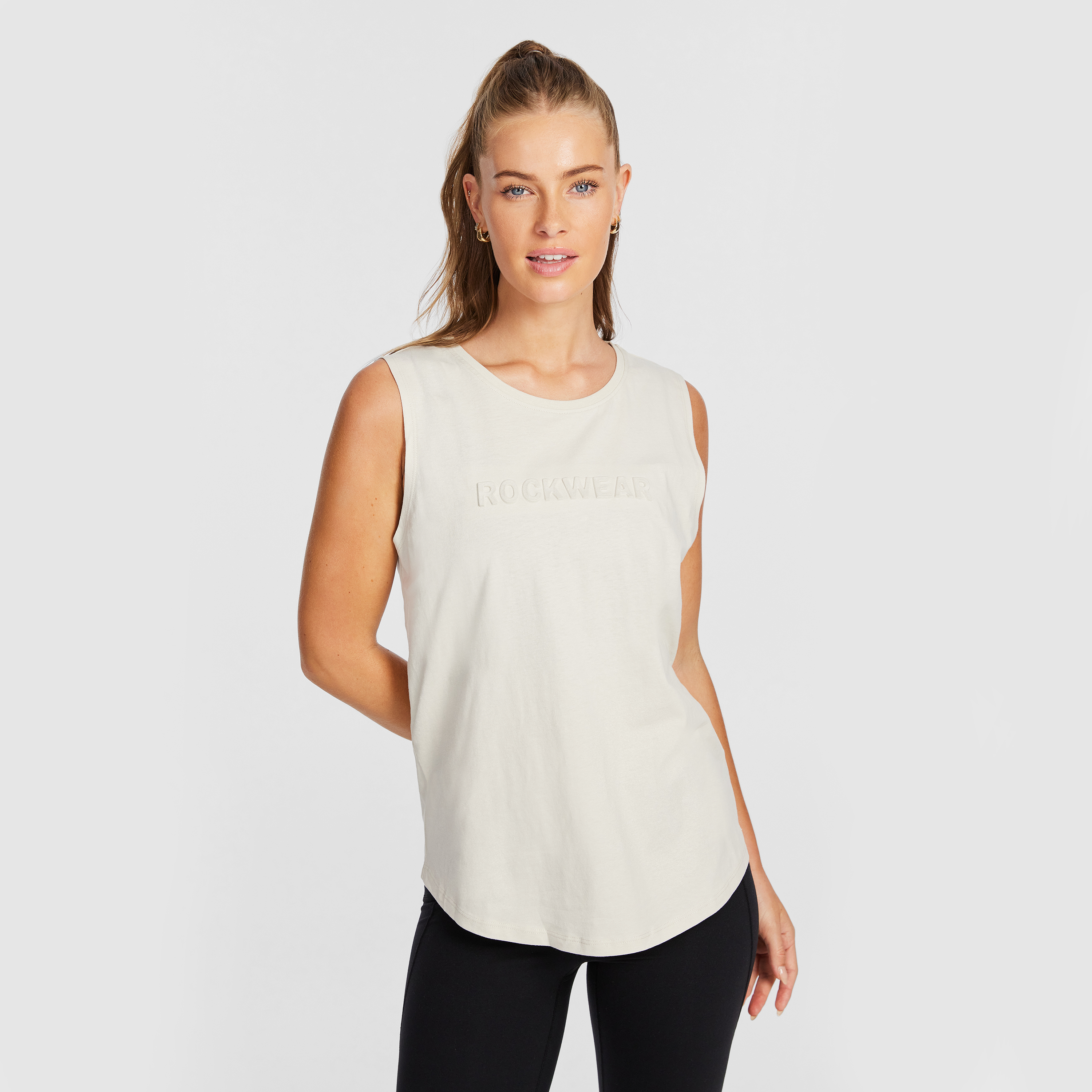 Embossed Boyfriend Tank
