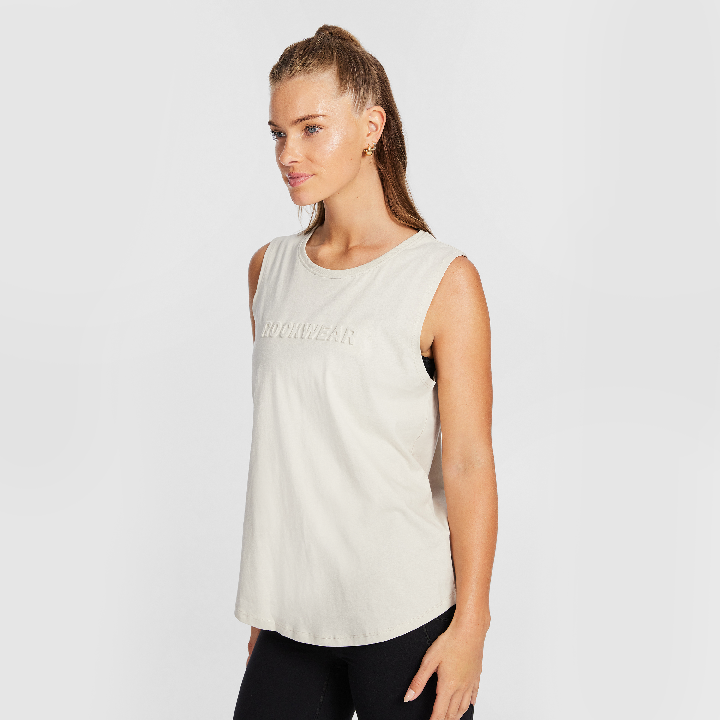 Embossed Boyfriend Tank