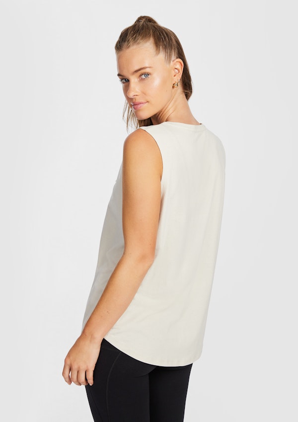 Embossed Boyfriend Tank