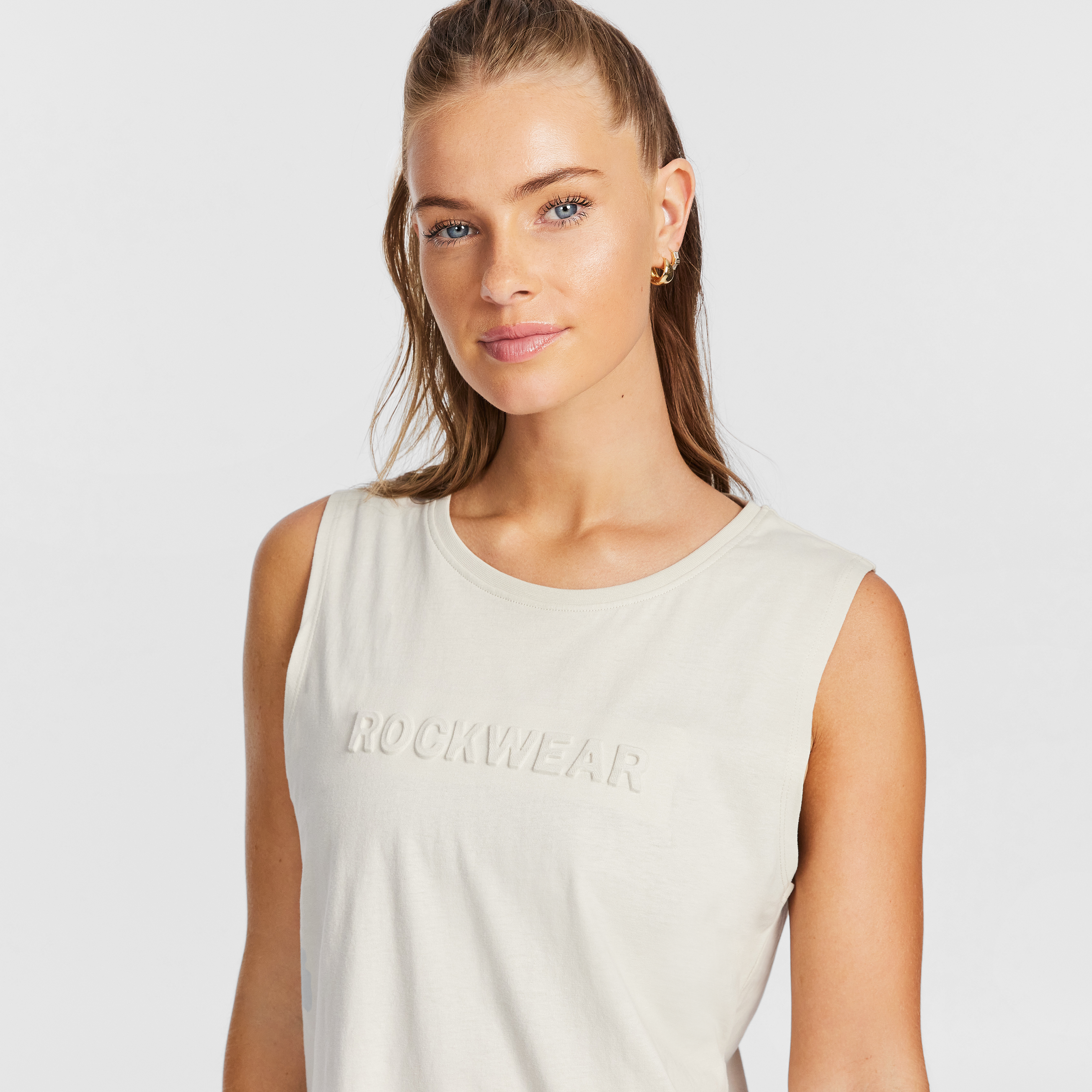 Embossed Boyfriend Tank
