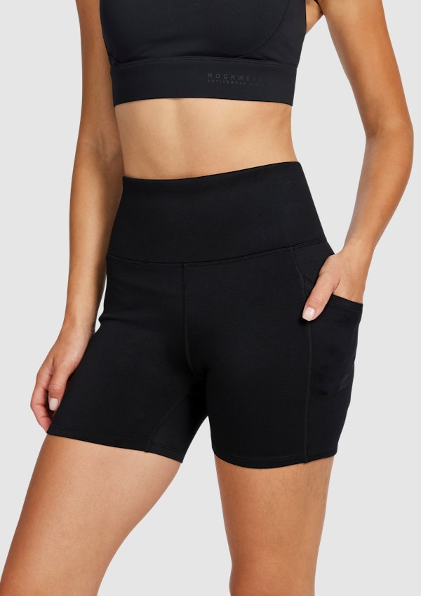Op Luxe Mid Thigh Bike Shorts