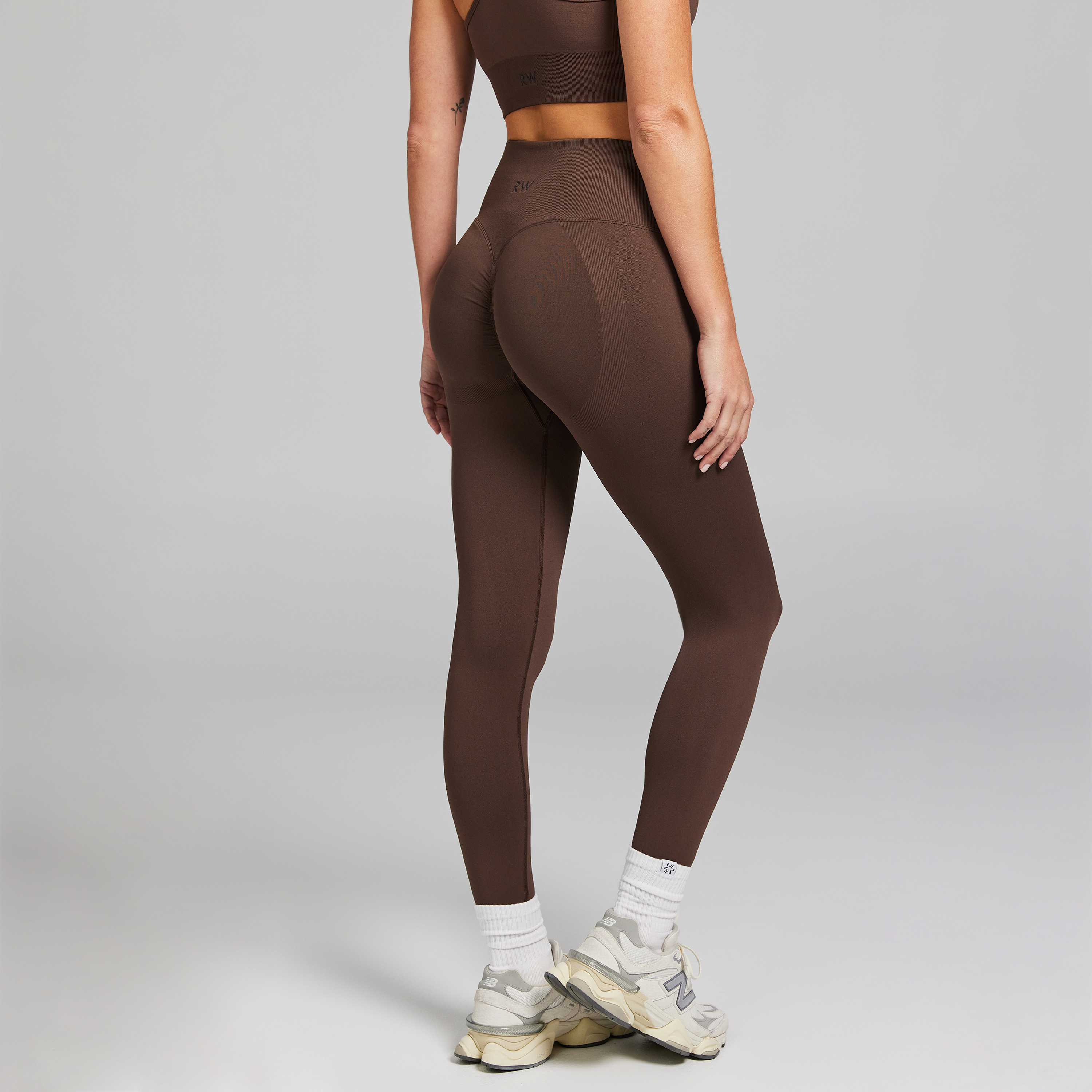 Booty Booster Scrunch Bum Ankle Grazer Tights