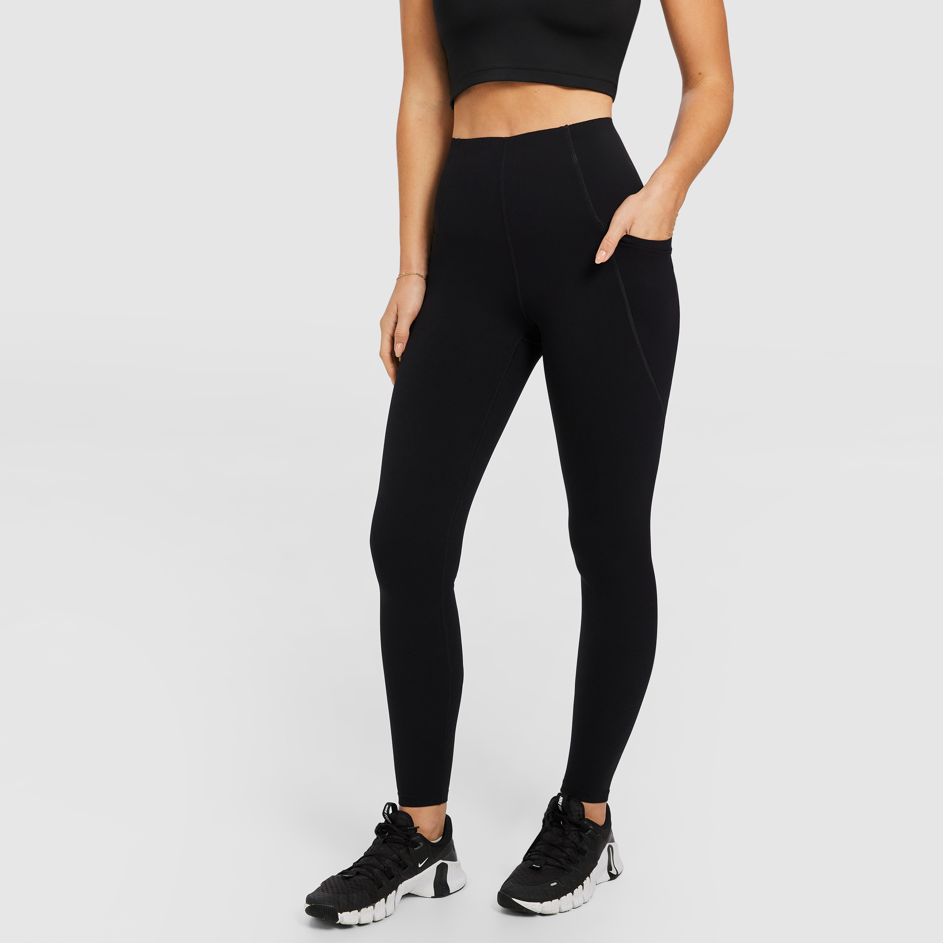 Smooth Support Full Length Pocket Tights