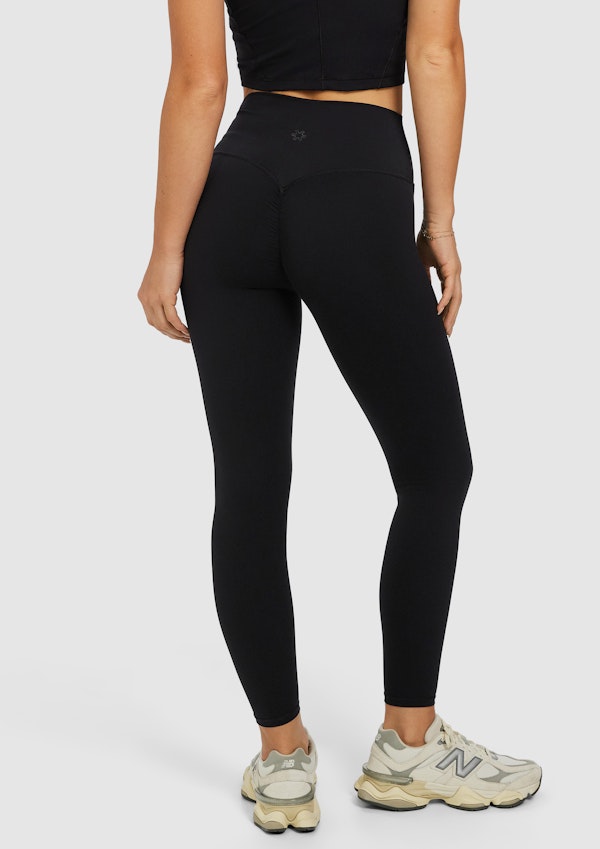 No Front Seam Scrunch Bum Full Length Tights