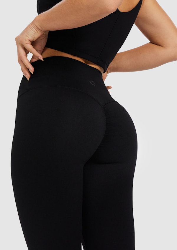 No Front Seam Scrunch Bum Full Length Tights