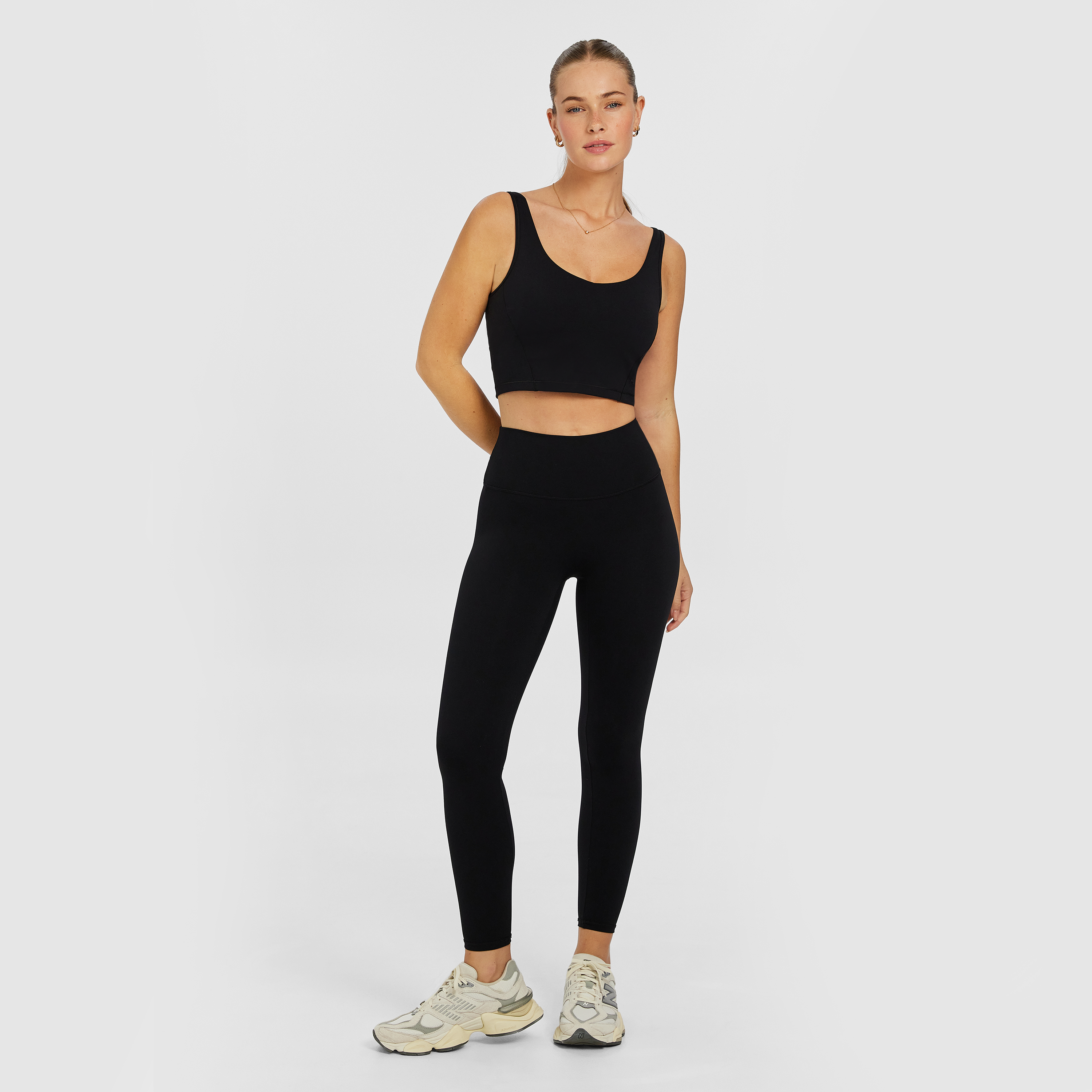 No Front Seam Scrunch Bum Full Length Tights