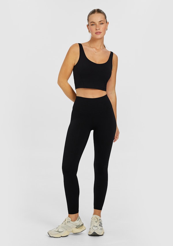 No Front Seam Scrunch Bum Full Length Tights