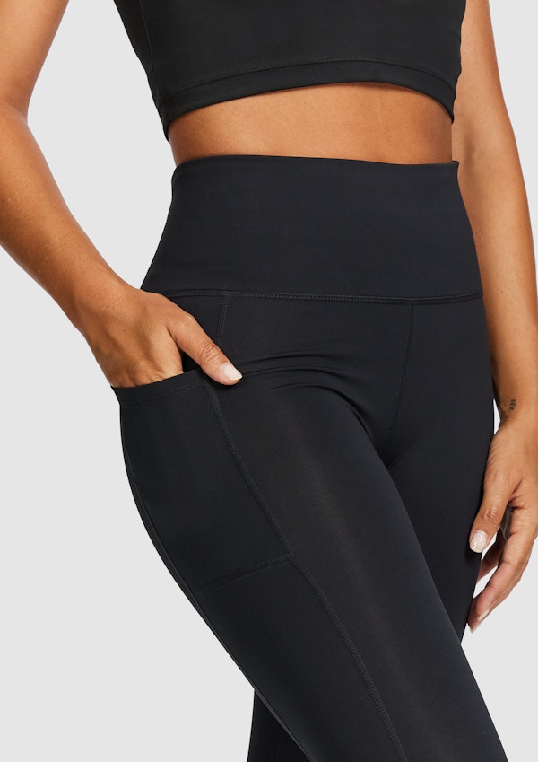 Full Length Pocket Logo Tights