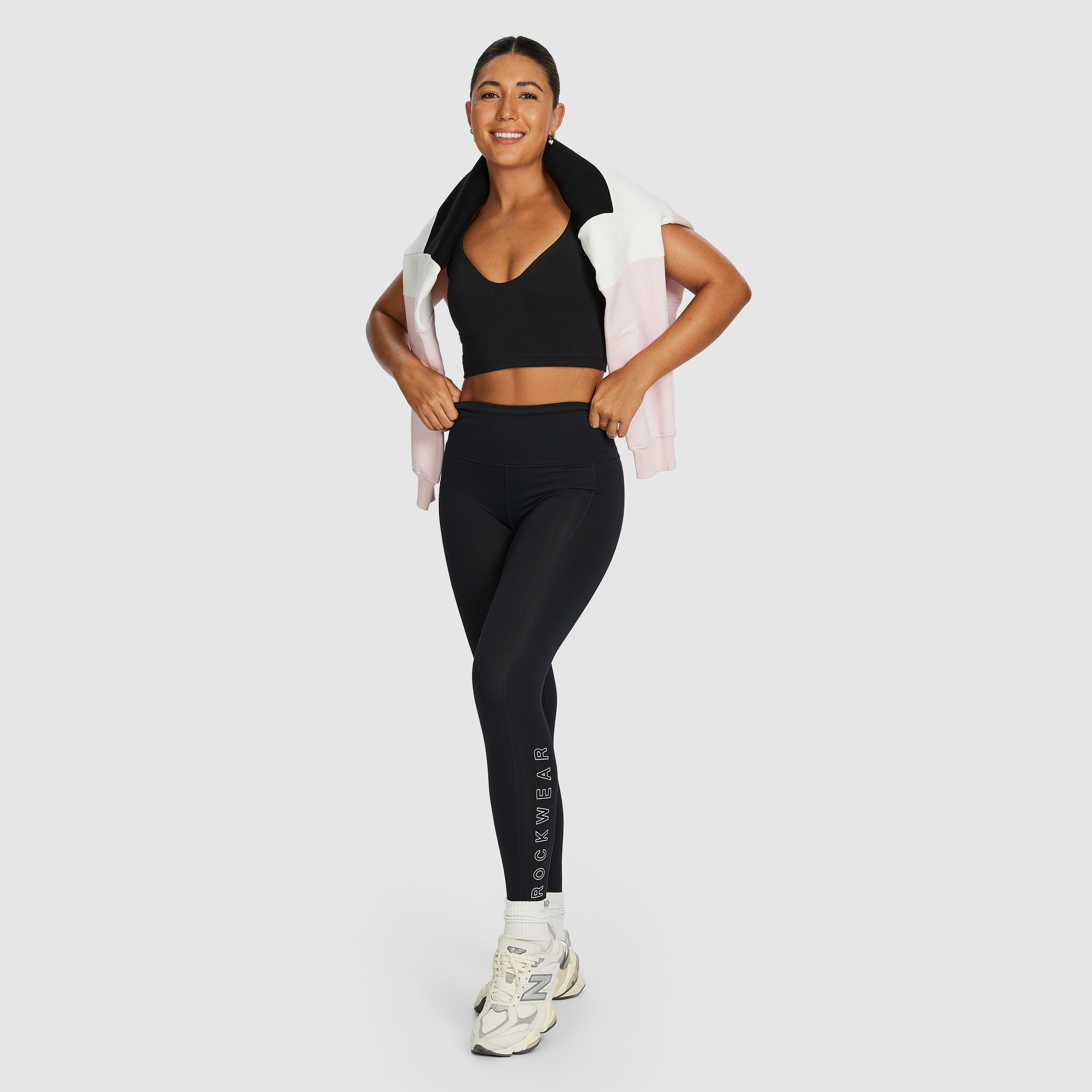 Full Length Pocket Logo Tights