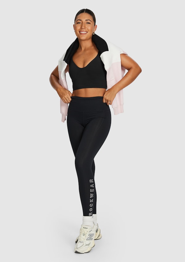 Full Length Pocket Logo Tights