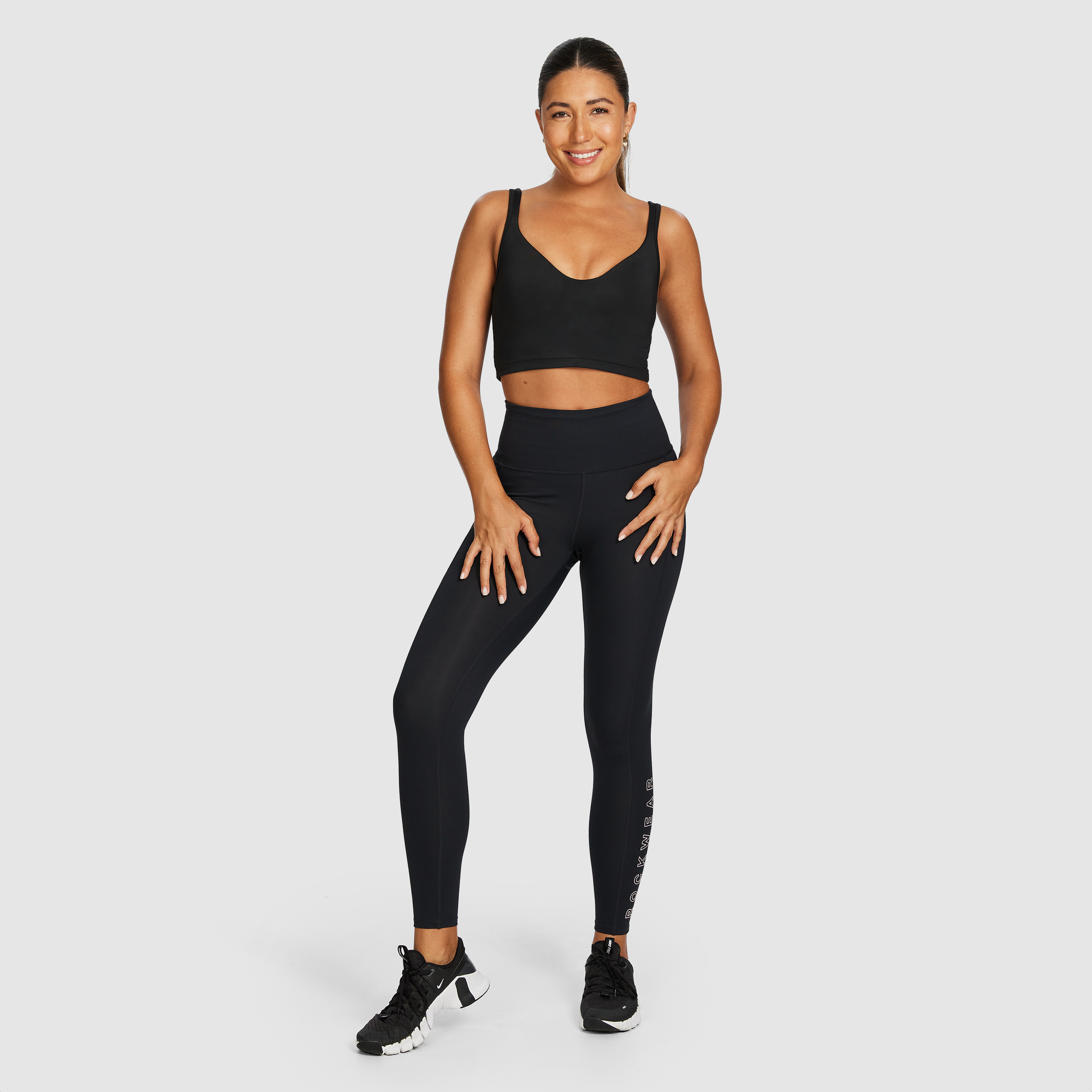 Full Length Pocket Logo Tights