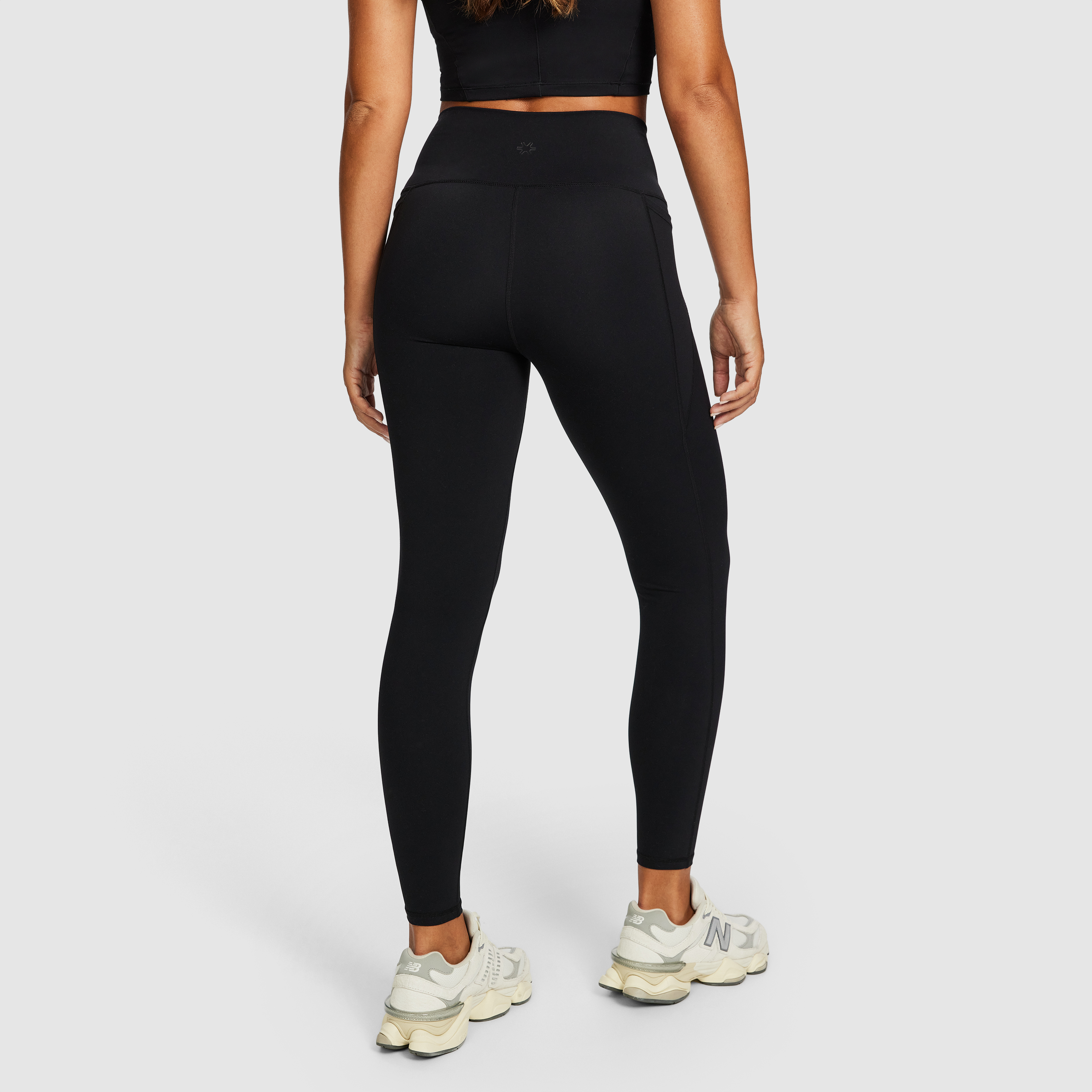 No Front Seam Pocket Full Length Tights