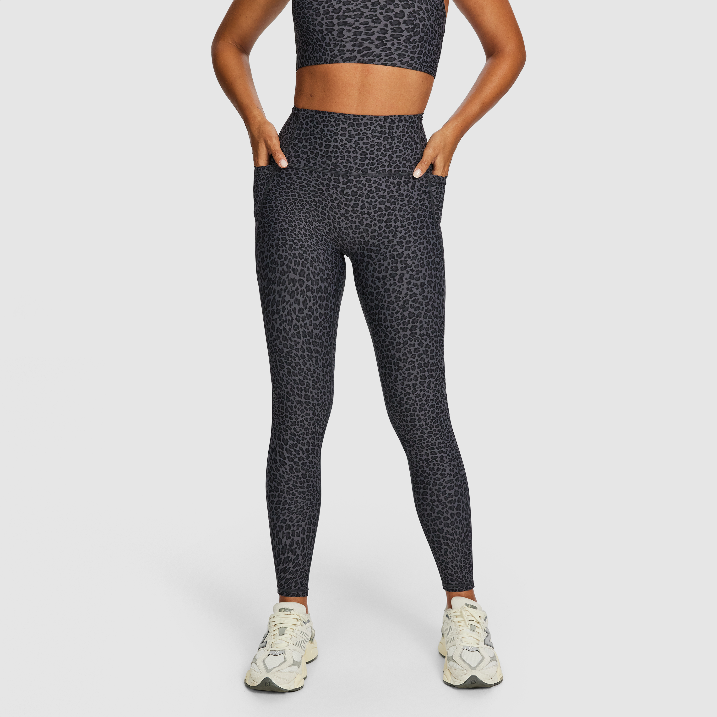 No Front Seam Pocket Full Length Tights