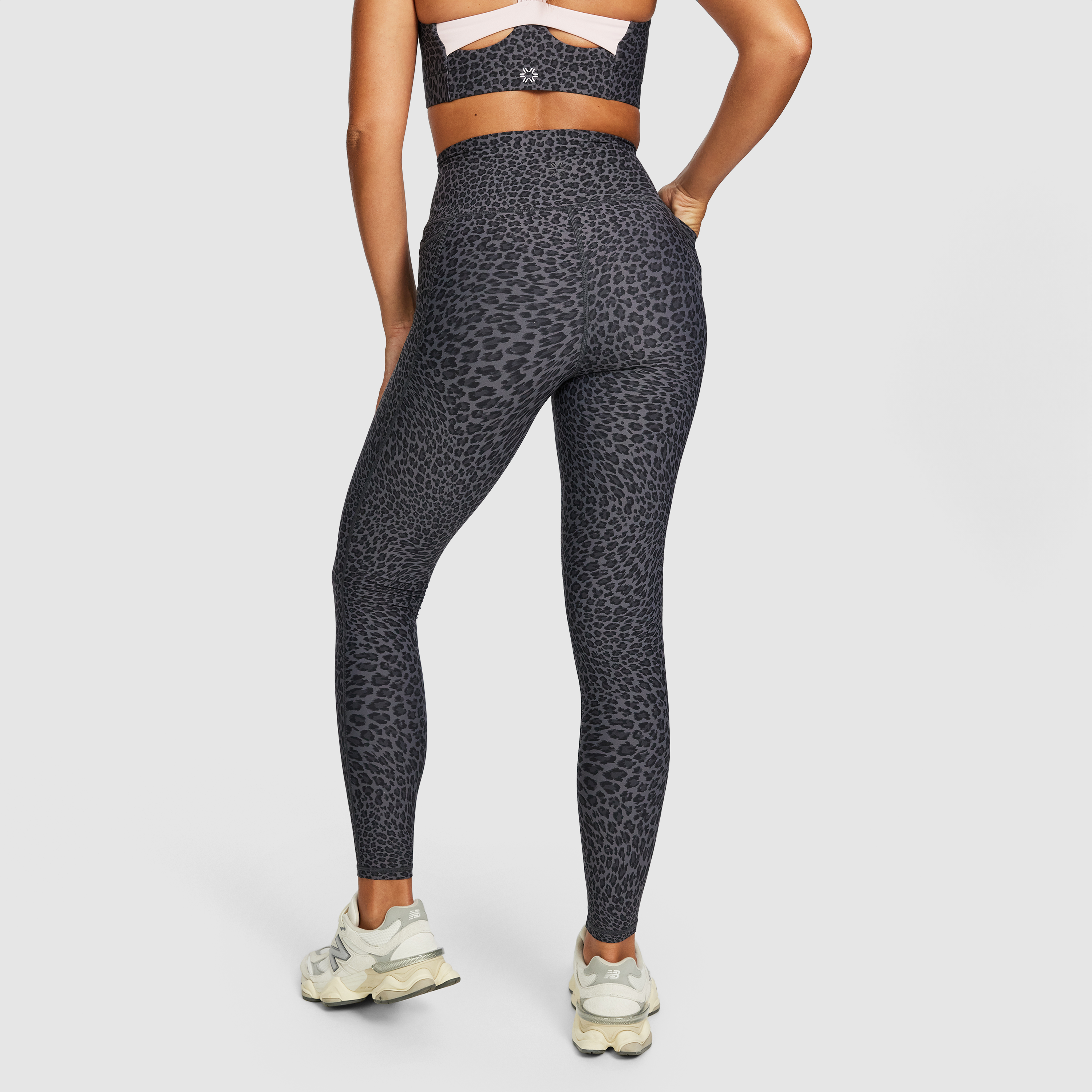 No Front Seam Pocket Full Length Tights