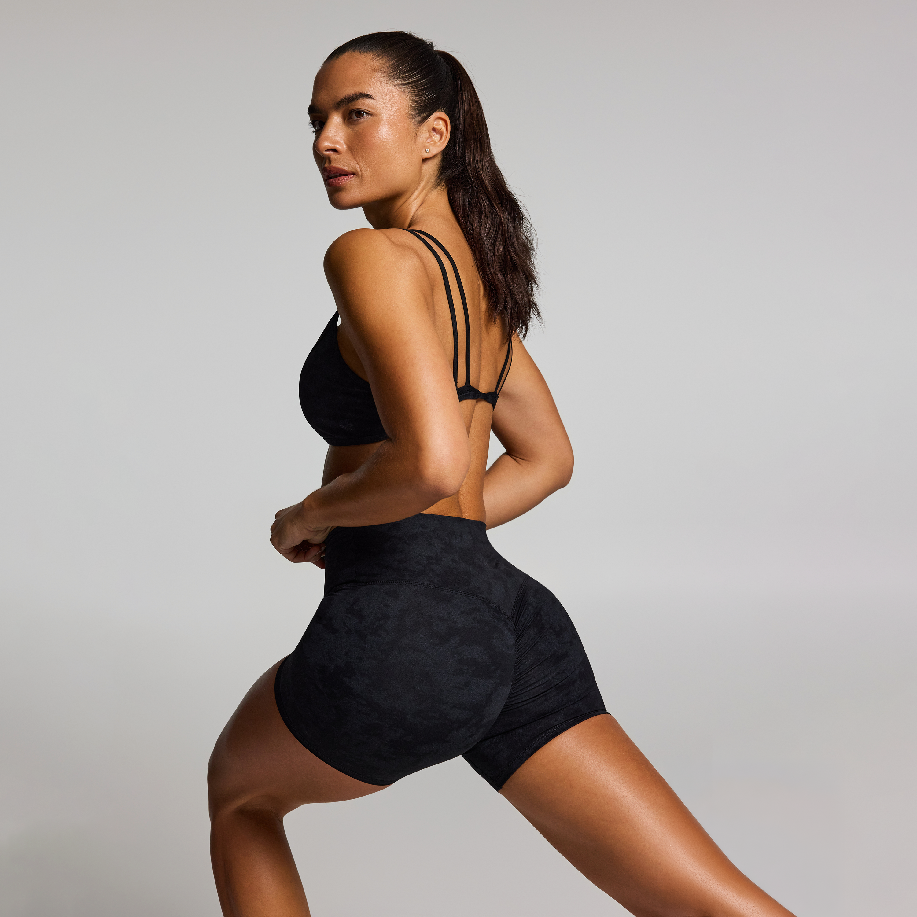 Sculpt Scrunch Bum Mid Thigh Bike Shorts