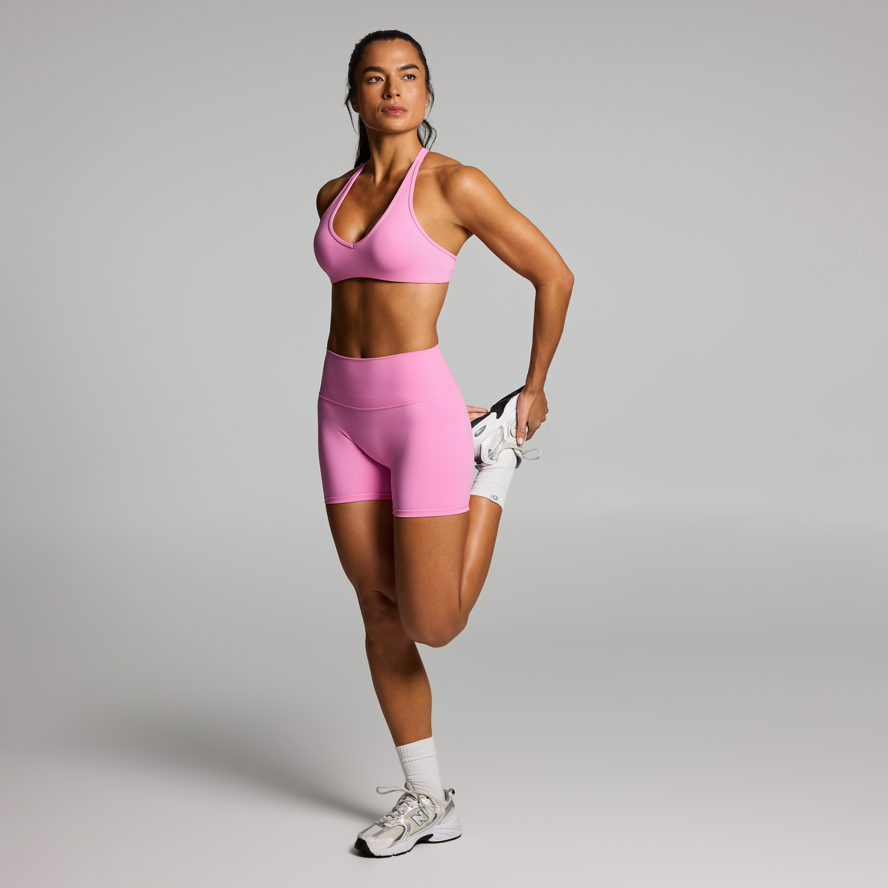 Sculpt Scrunch Bum Mid Thigh Bike Shorts