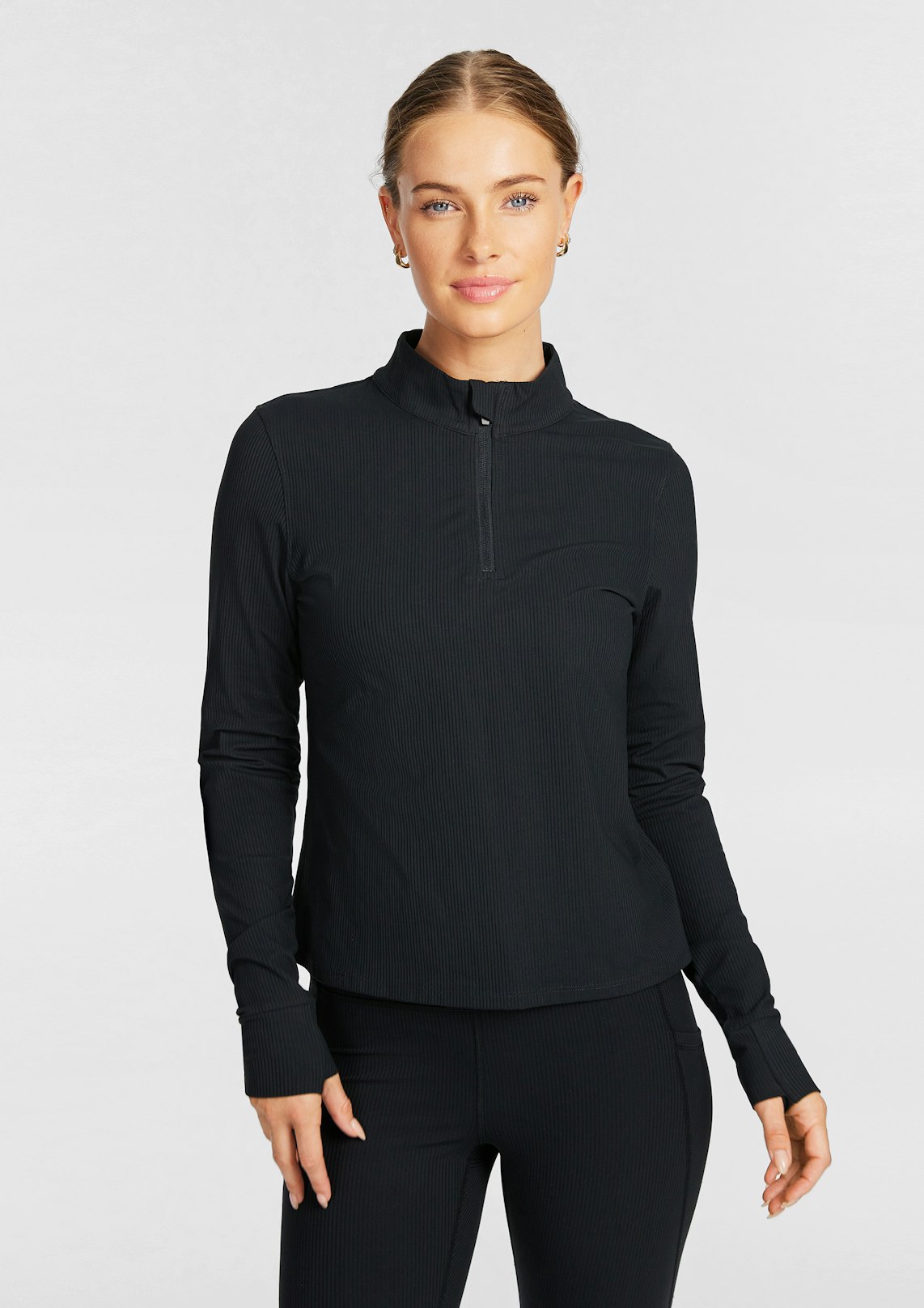 Luxesoft Rib Quarter Zip