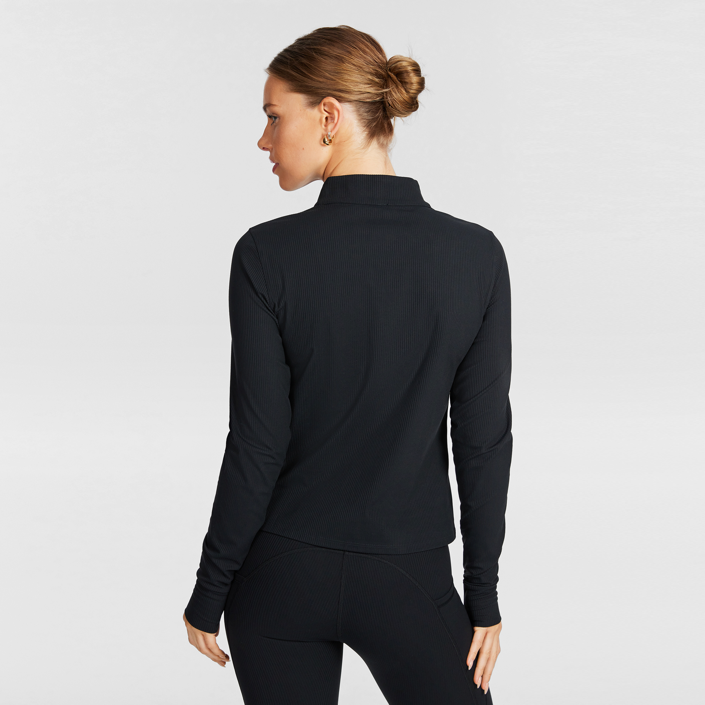 Luxesoft Rib Quarter Zip
