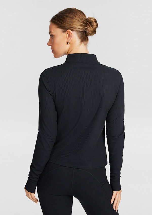 Luxesoft Rib Quarter Zip