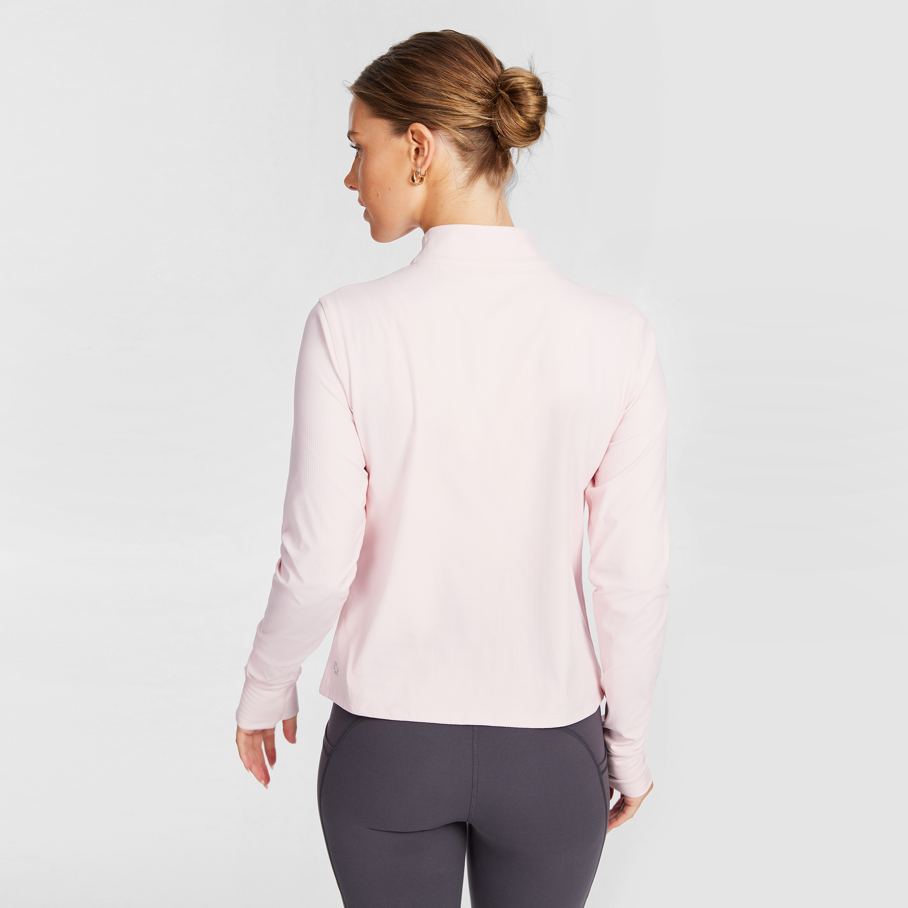 Luxesoft Rib Quarter Zip