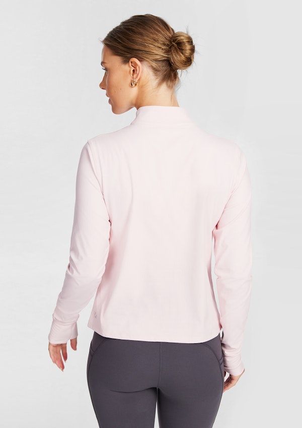 Luxesoft Rib Quarter Zip