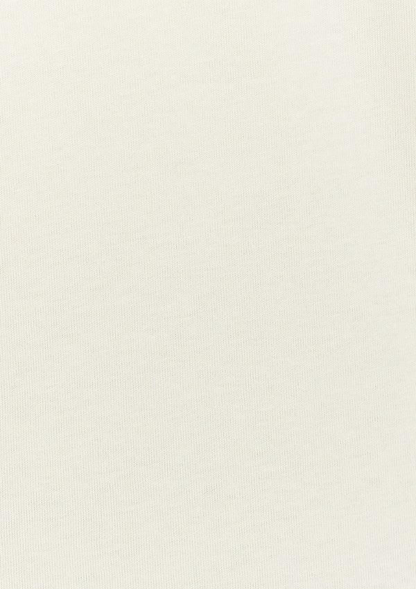 Split Hem Logo Boyfriend Tee