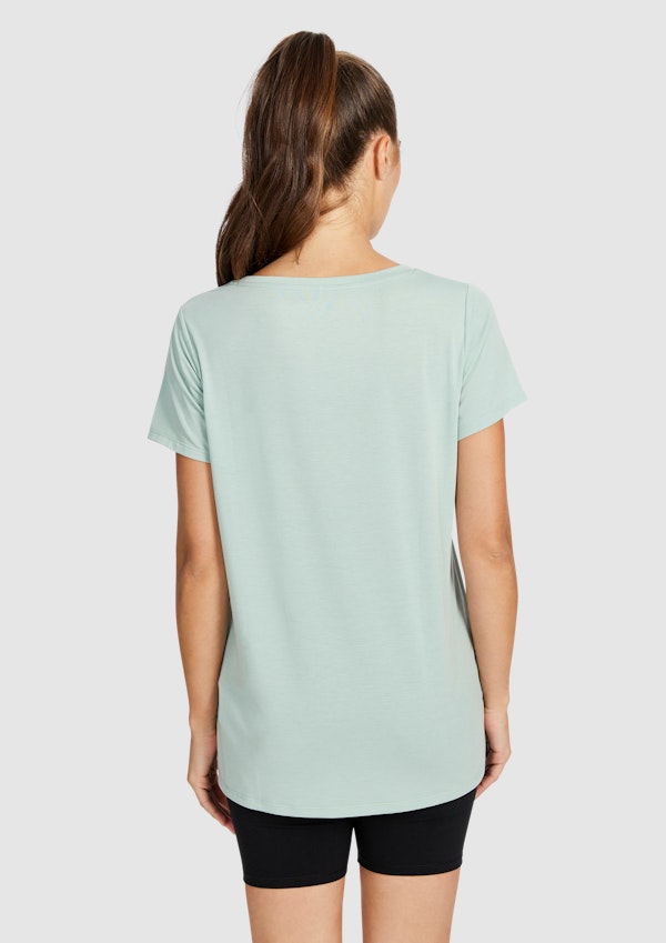 Relaxed V Neck Tee