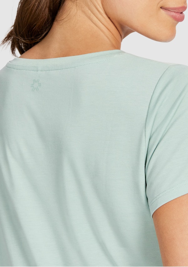 Relaxed V Neck Tee