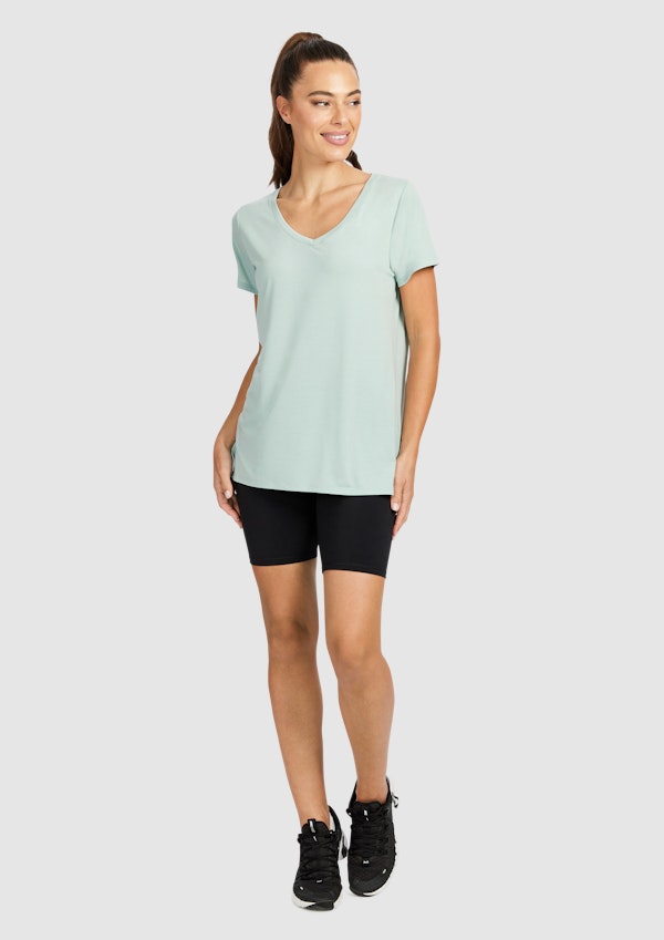 Relaxed V Neck Tee