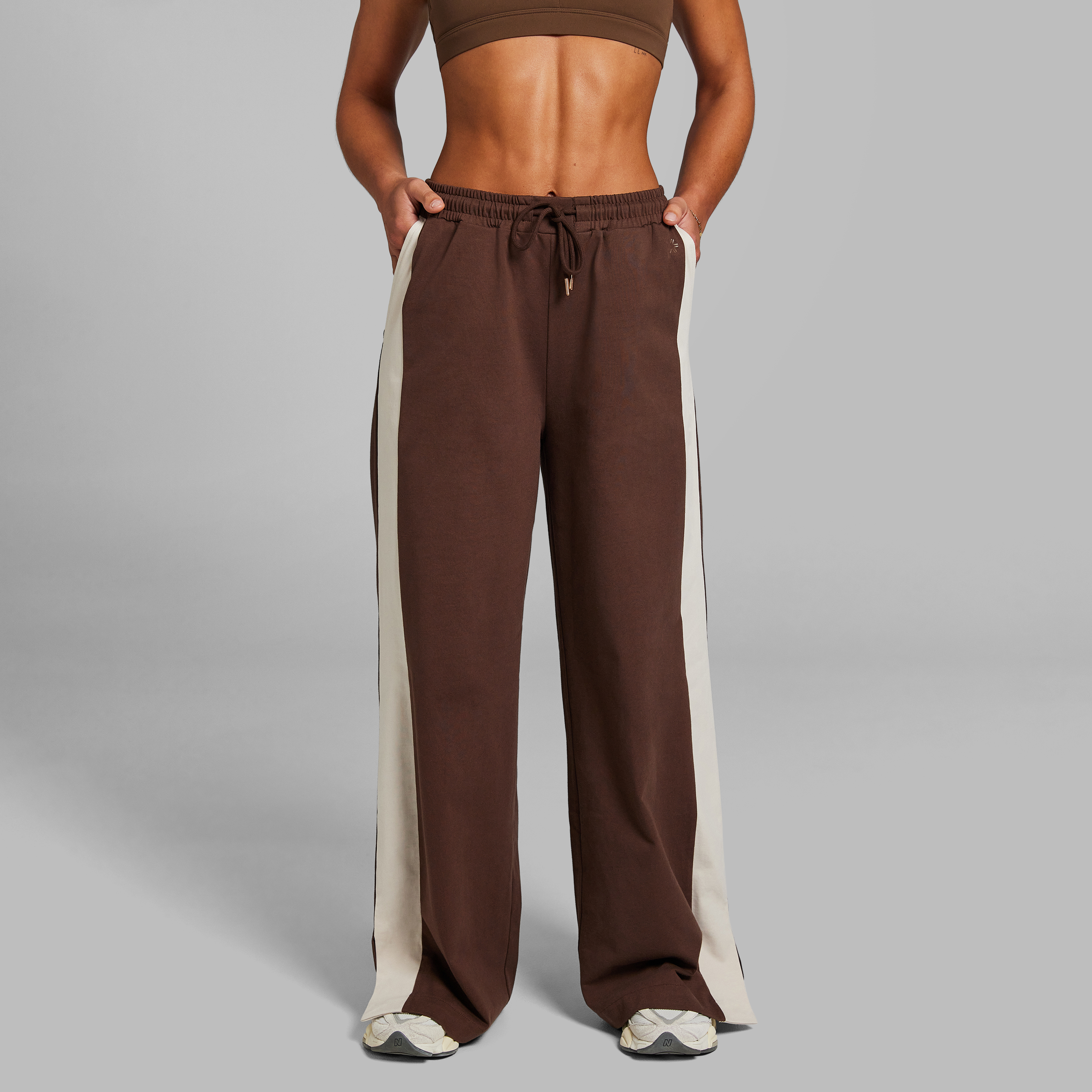 Soft Jersey Blocked Pants