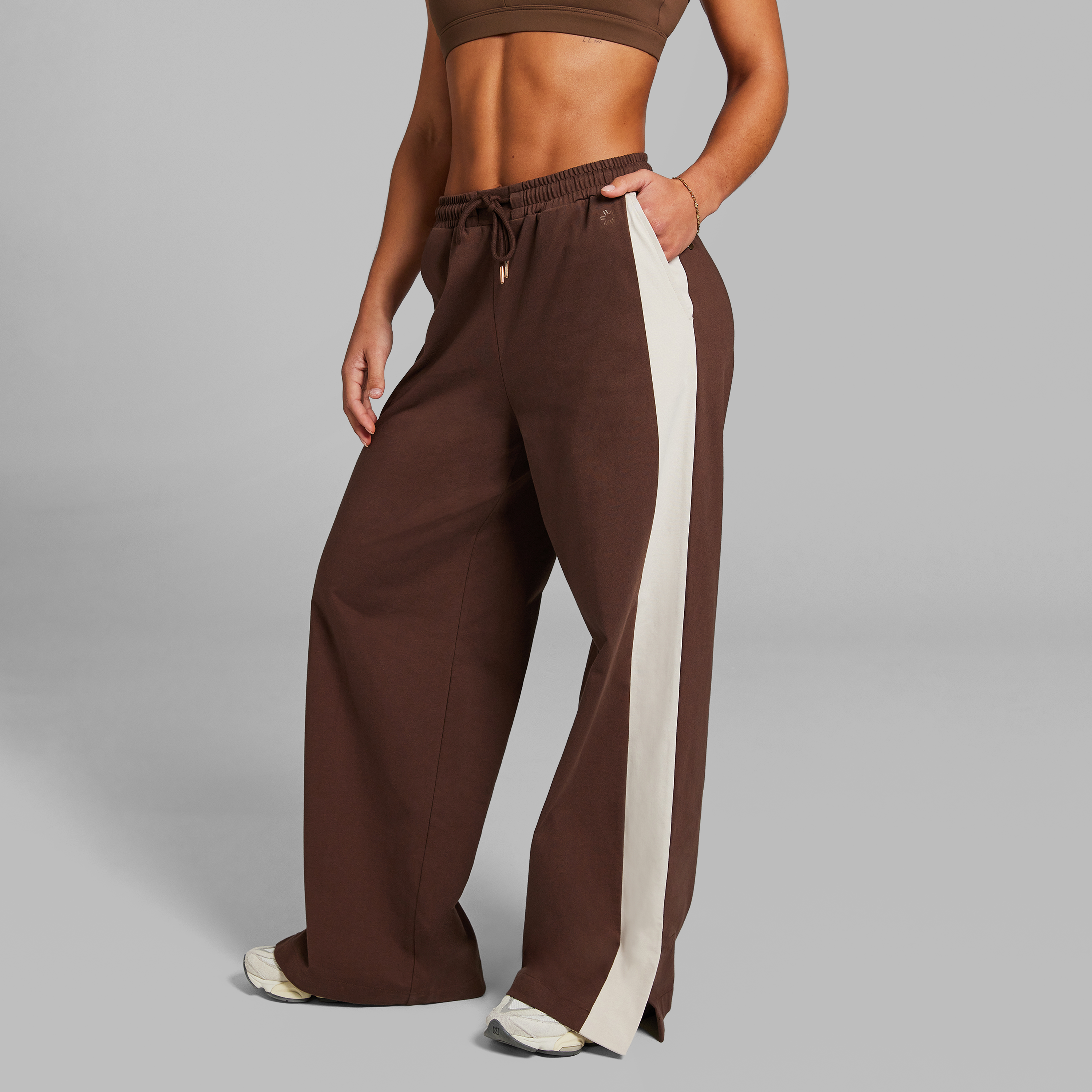Soft Jersey Blocked Pants