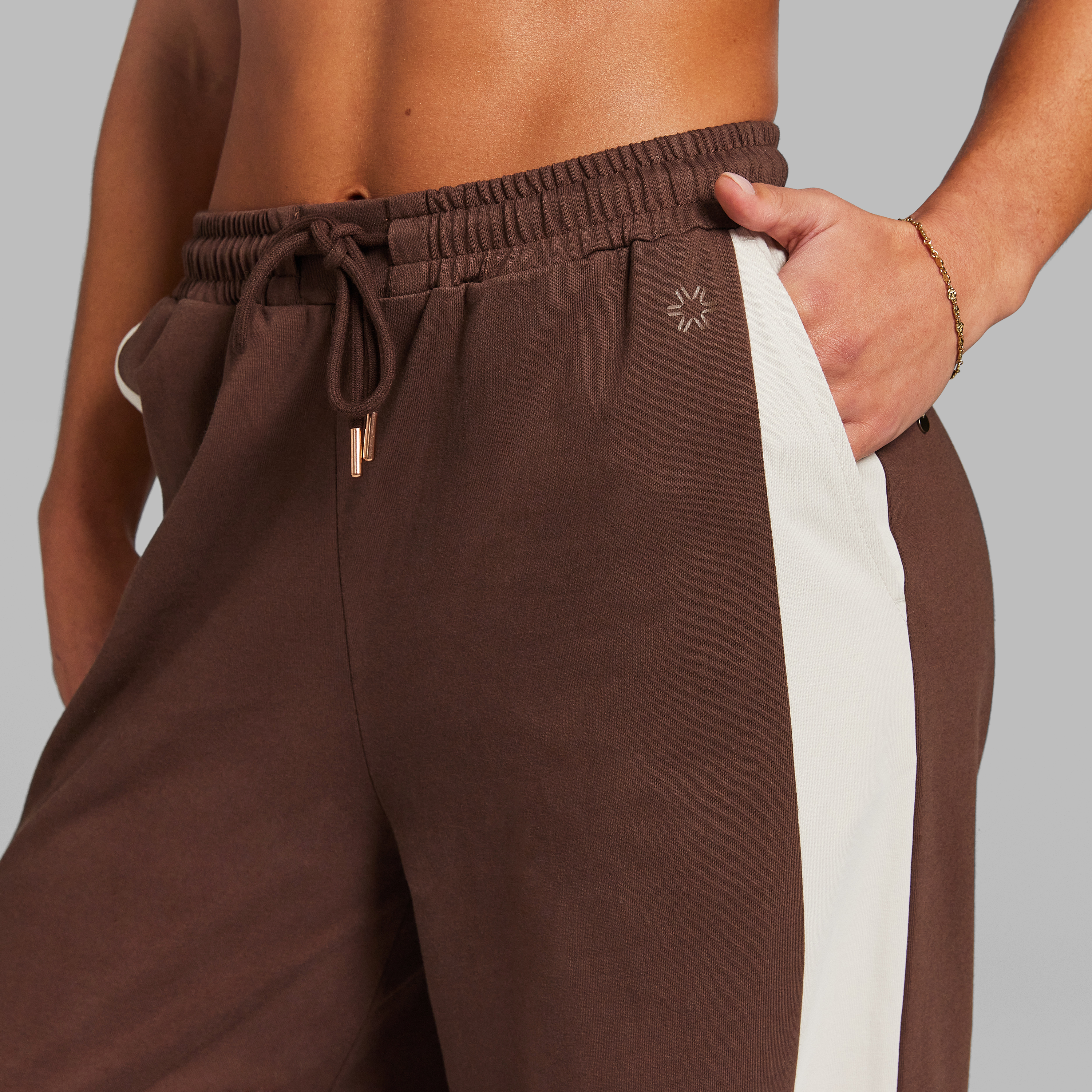 Soft Jersey Blocked Pants