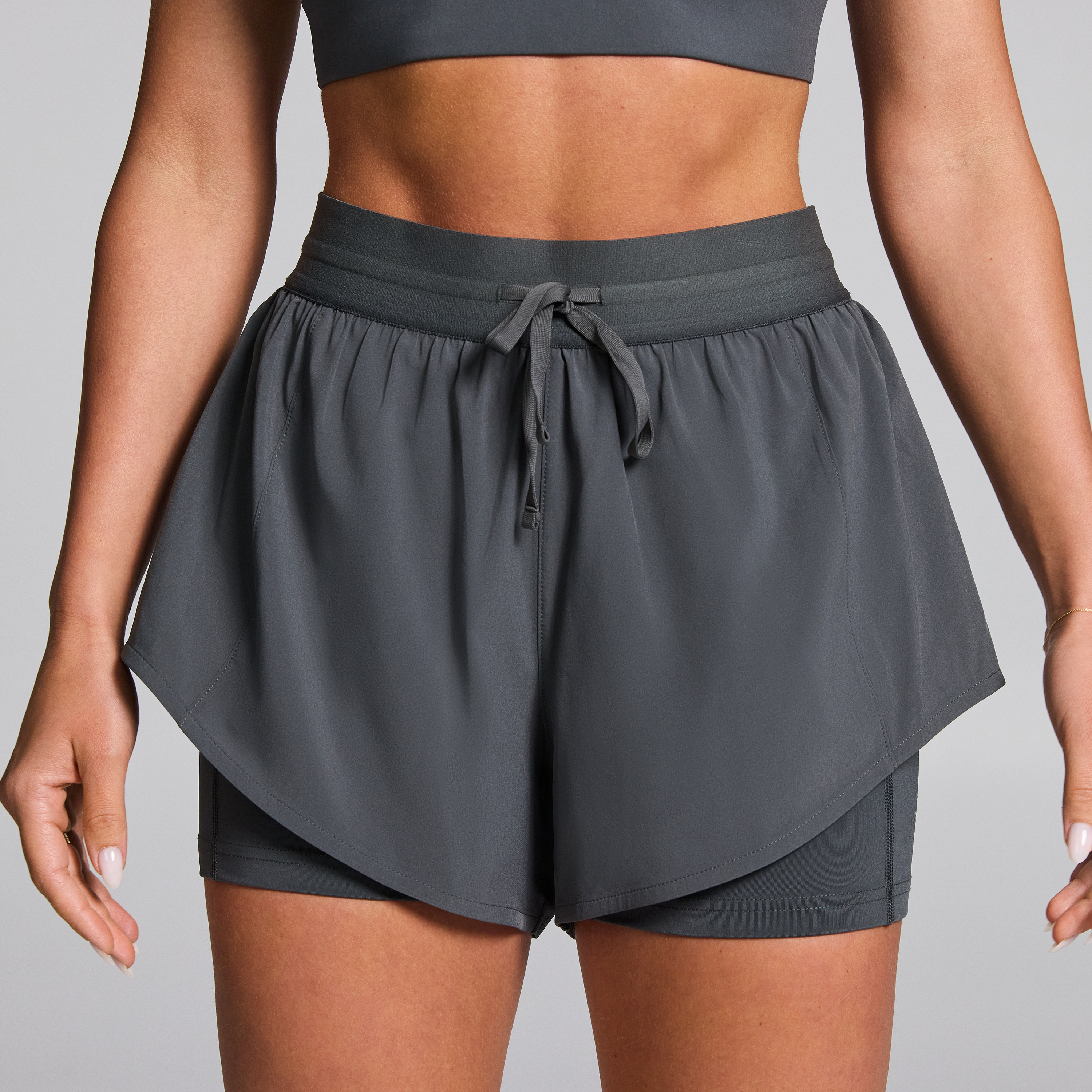 Tempo Mid Thigh Run Shorts