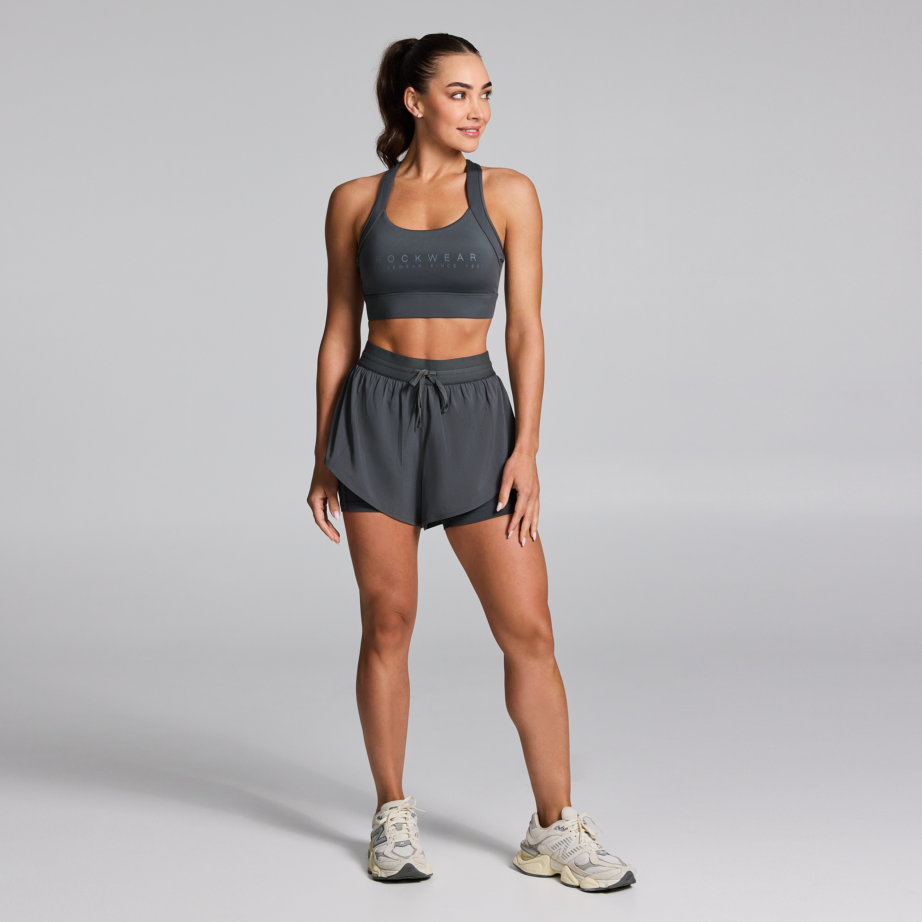 Tempo Mid Thigh Run Shorts