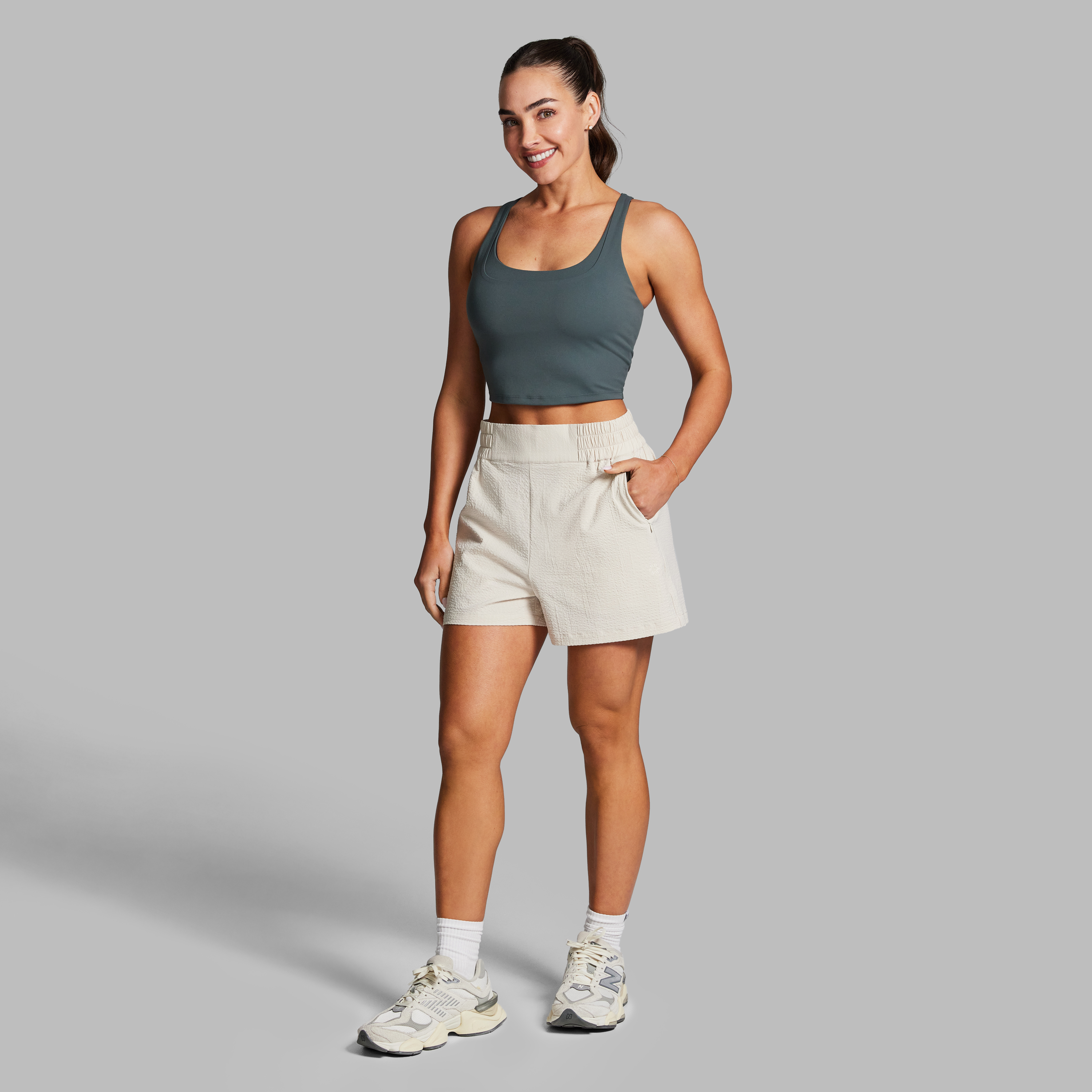 At Leisure Texture Shorts