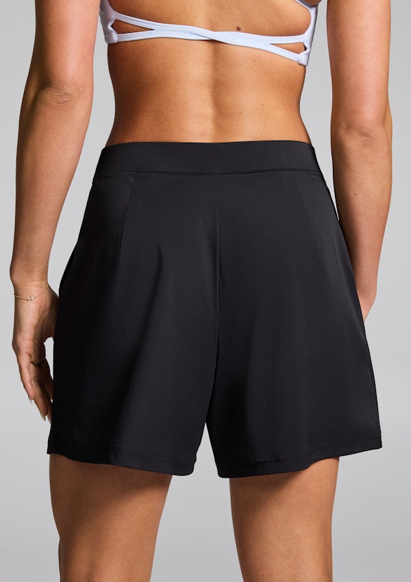 Stretch Fly Front Shorts