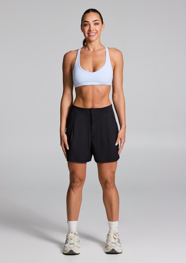 Stretch Fly Front Shorts