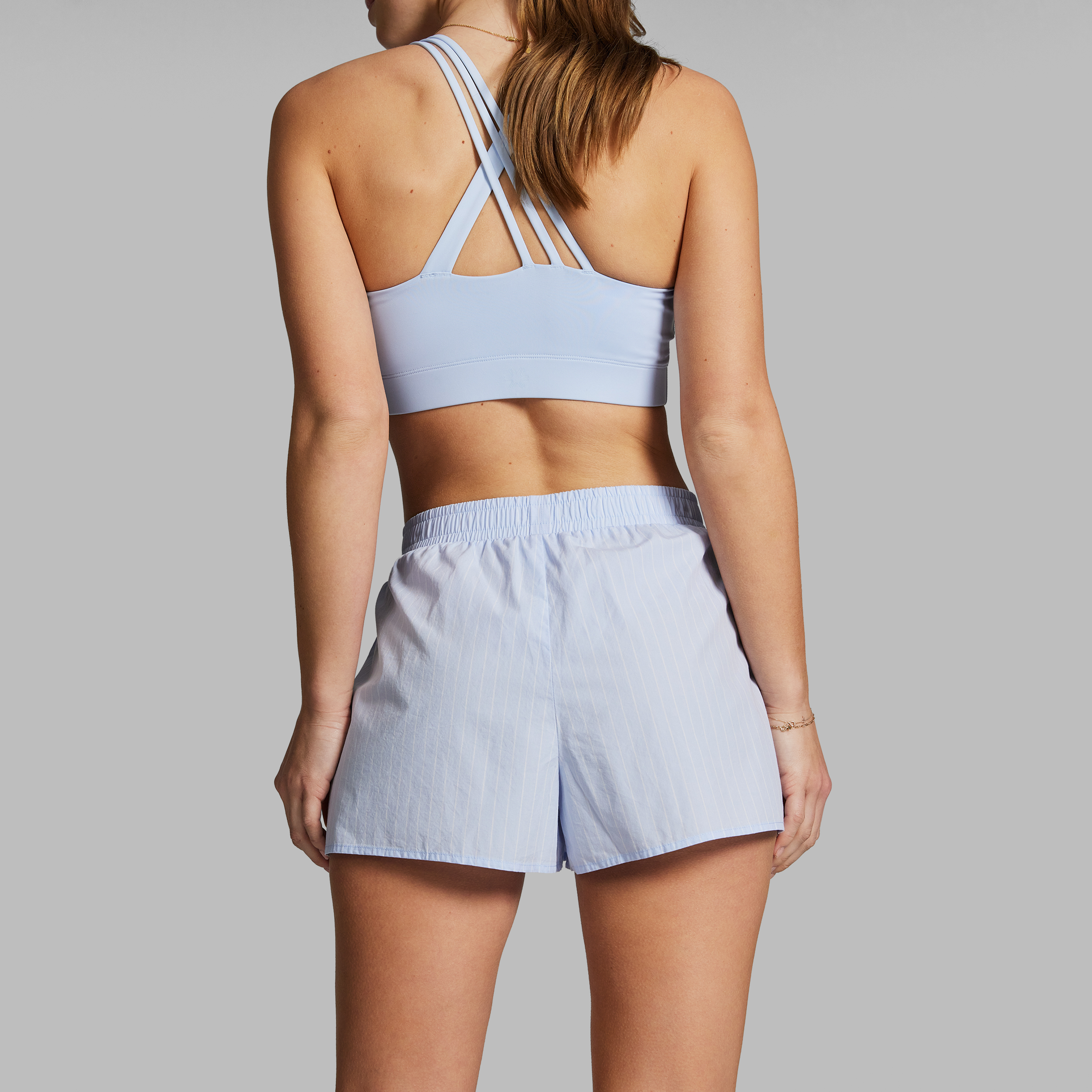 Cotton Stripe Shorts