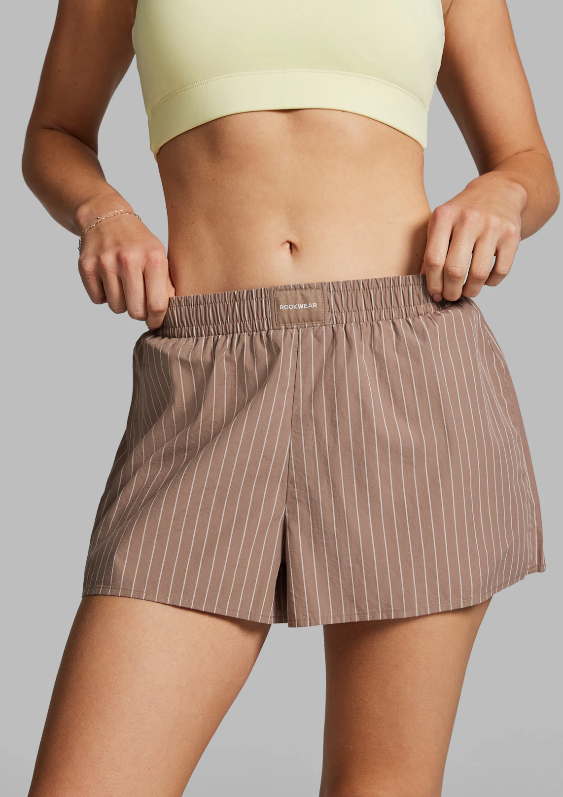 Cotton Stripe Shorts