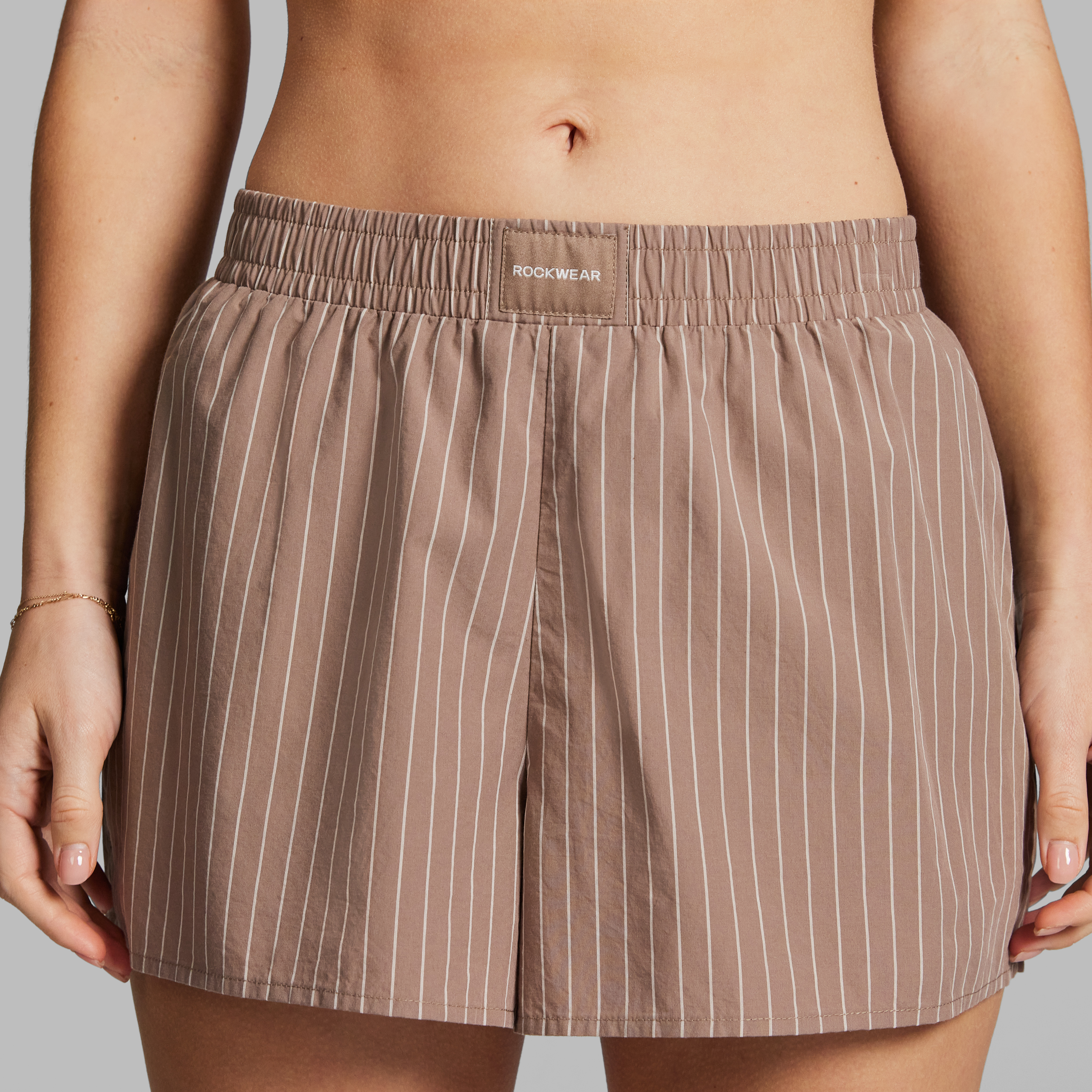 Cotton Stripe Shorts