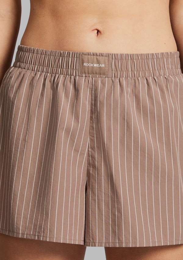 Cotton Stripe Shorts