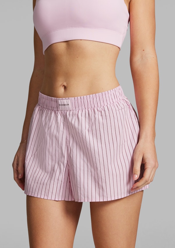 Cotton Stripe Shorts