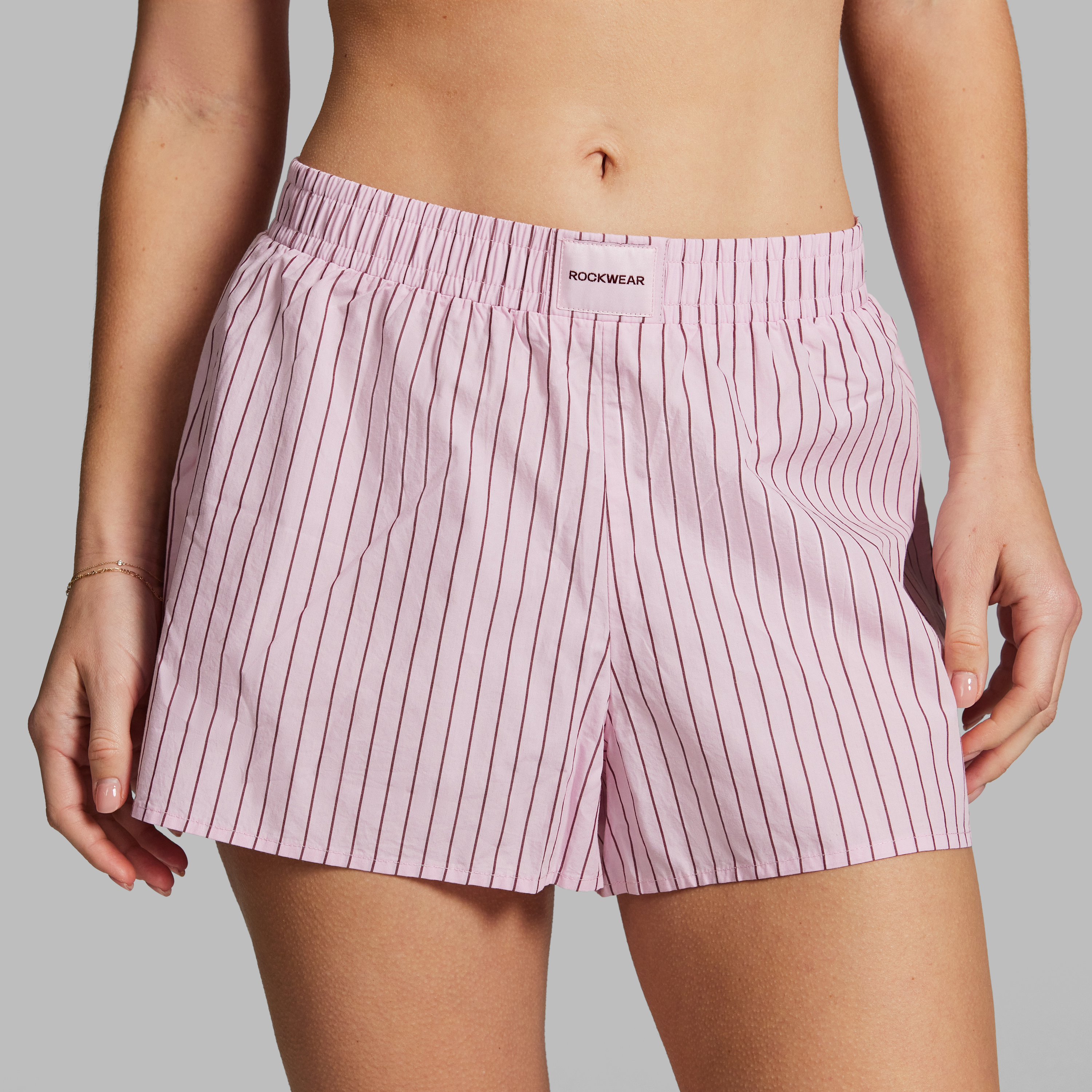 Cotton Stripe Shorts