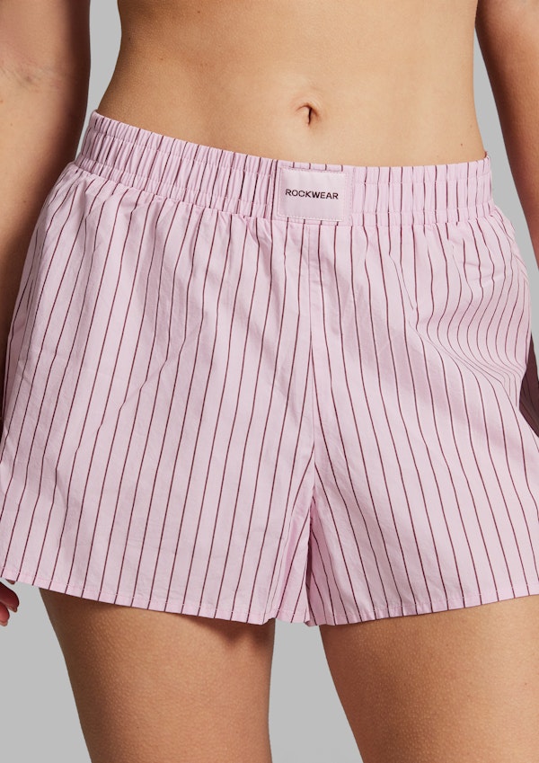 Cotton Stripe Shorts