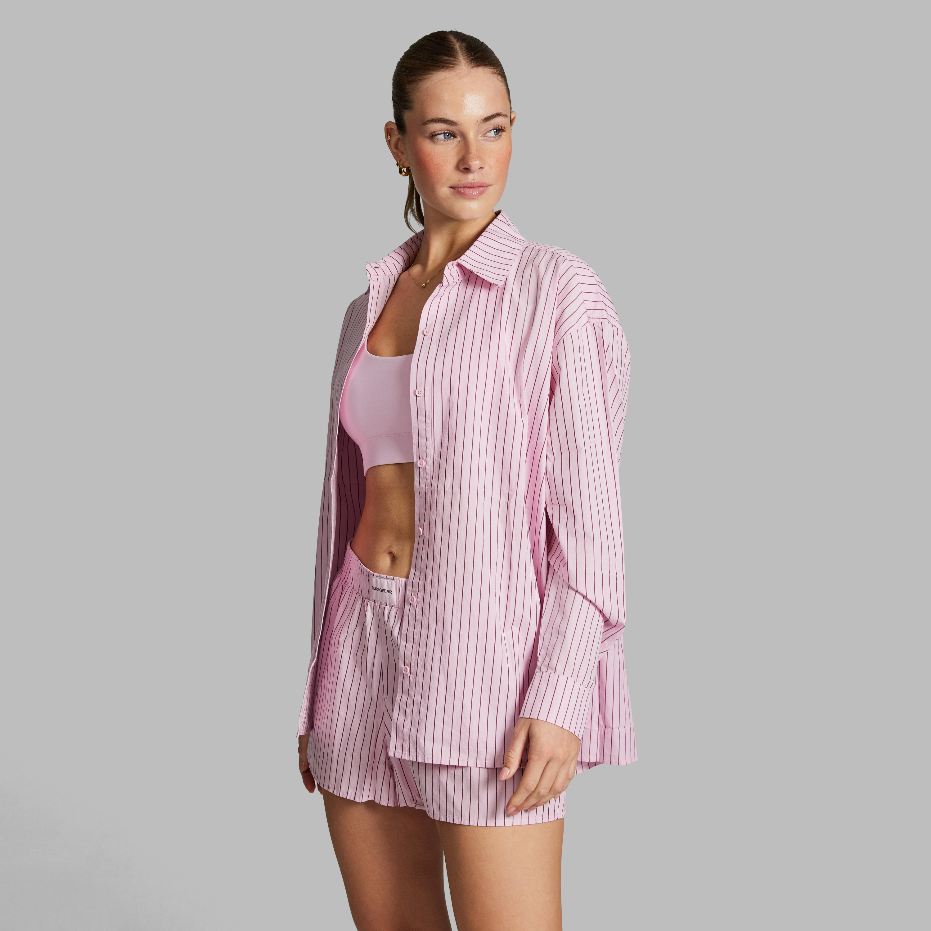 Stripe Cotton Shirt