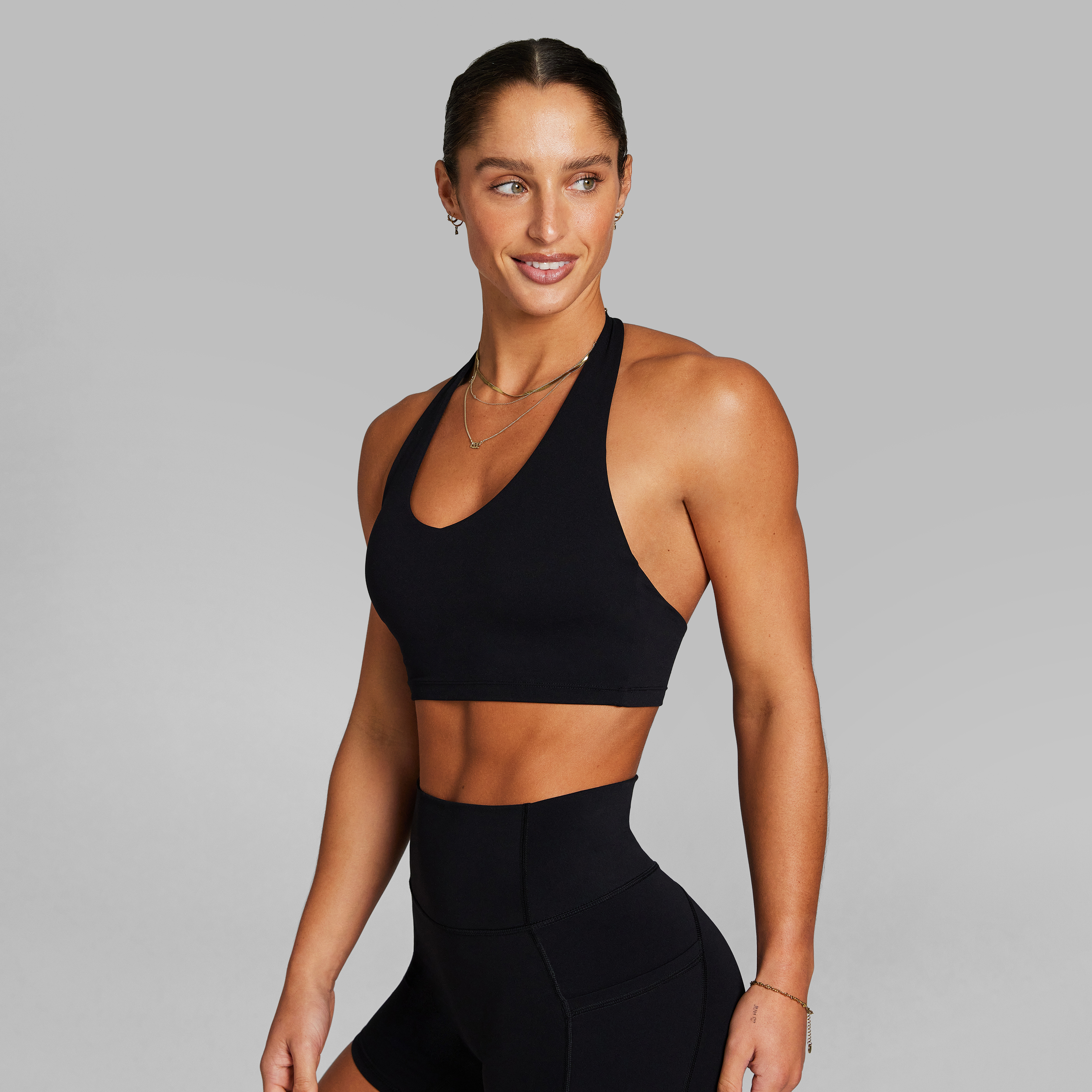 Halter Neck Low Impact Sports Bra