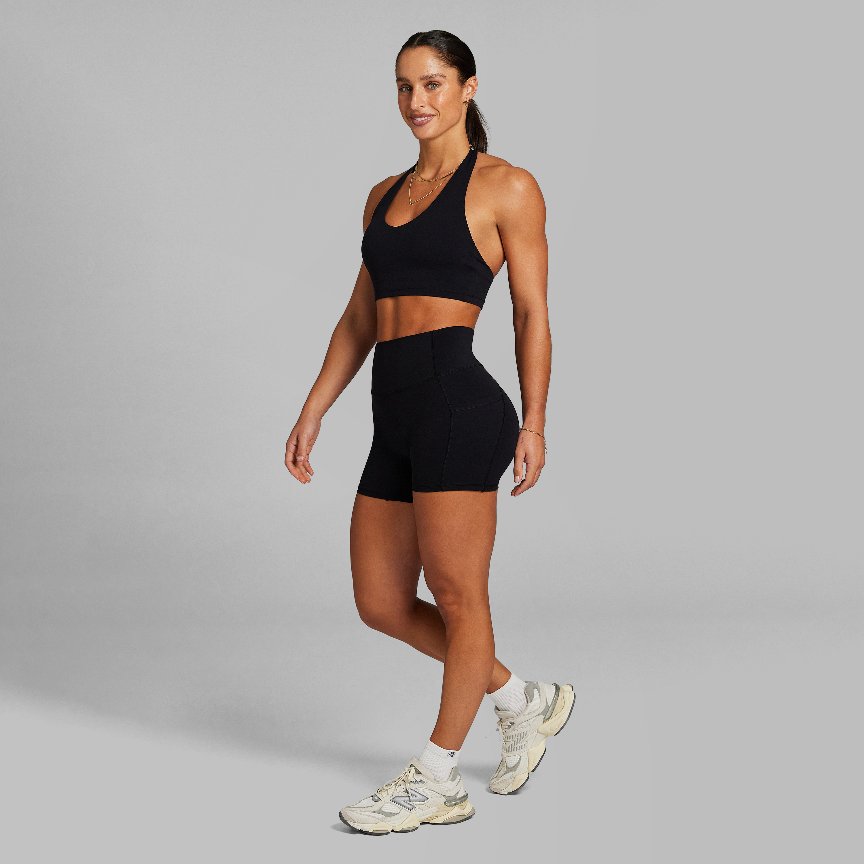 Halter Neck Low Impact Sports Bra