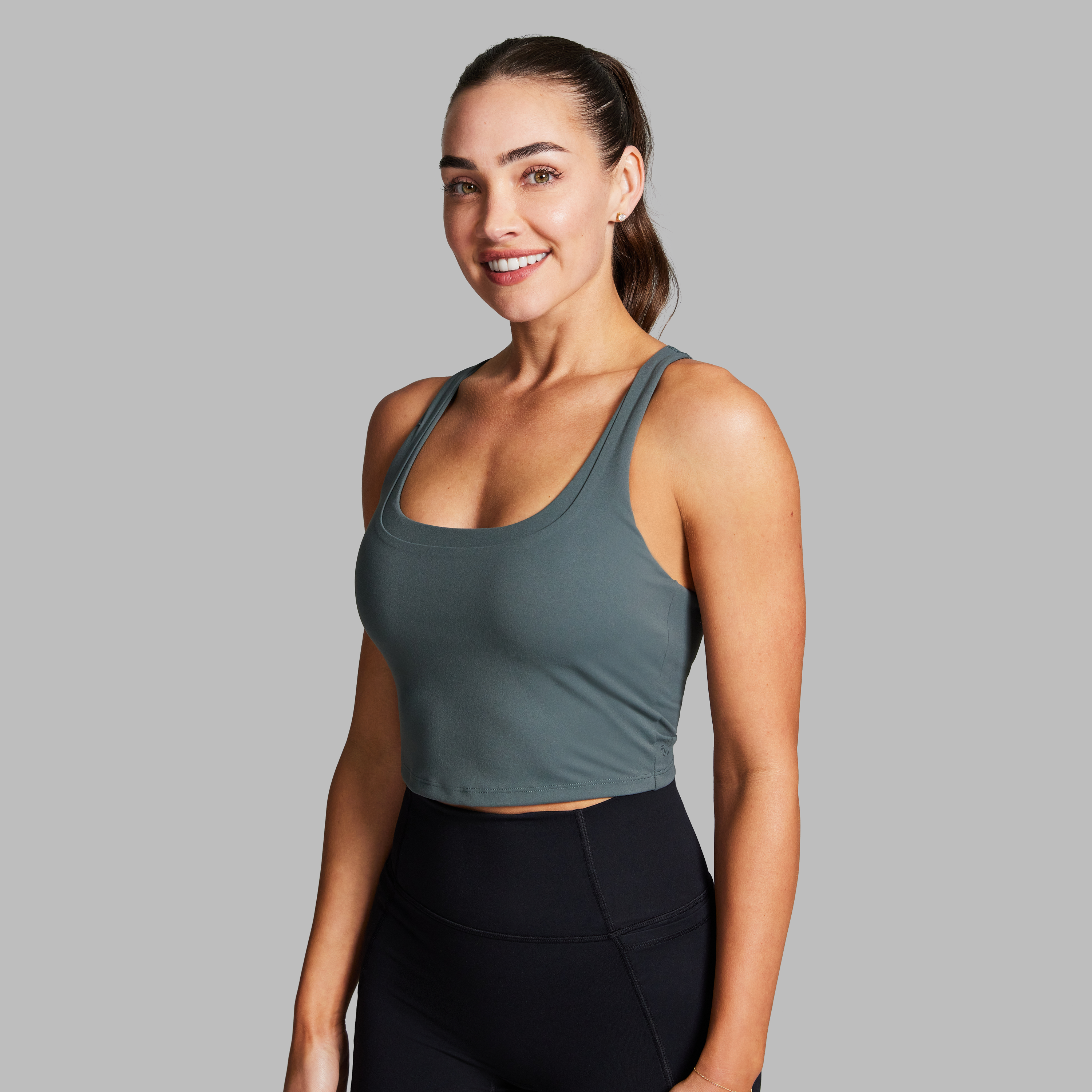 Layered Longline Low Impact Sports Bra