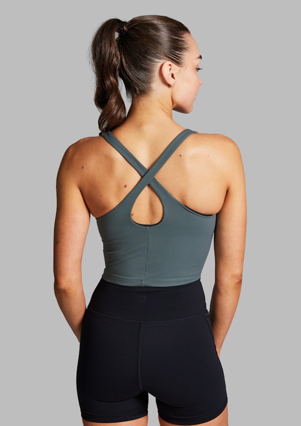 Layered Longline Low Impact Sports Bra