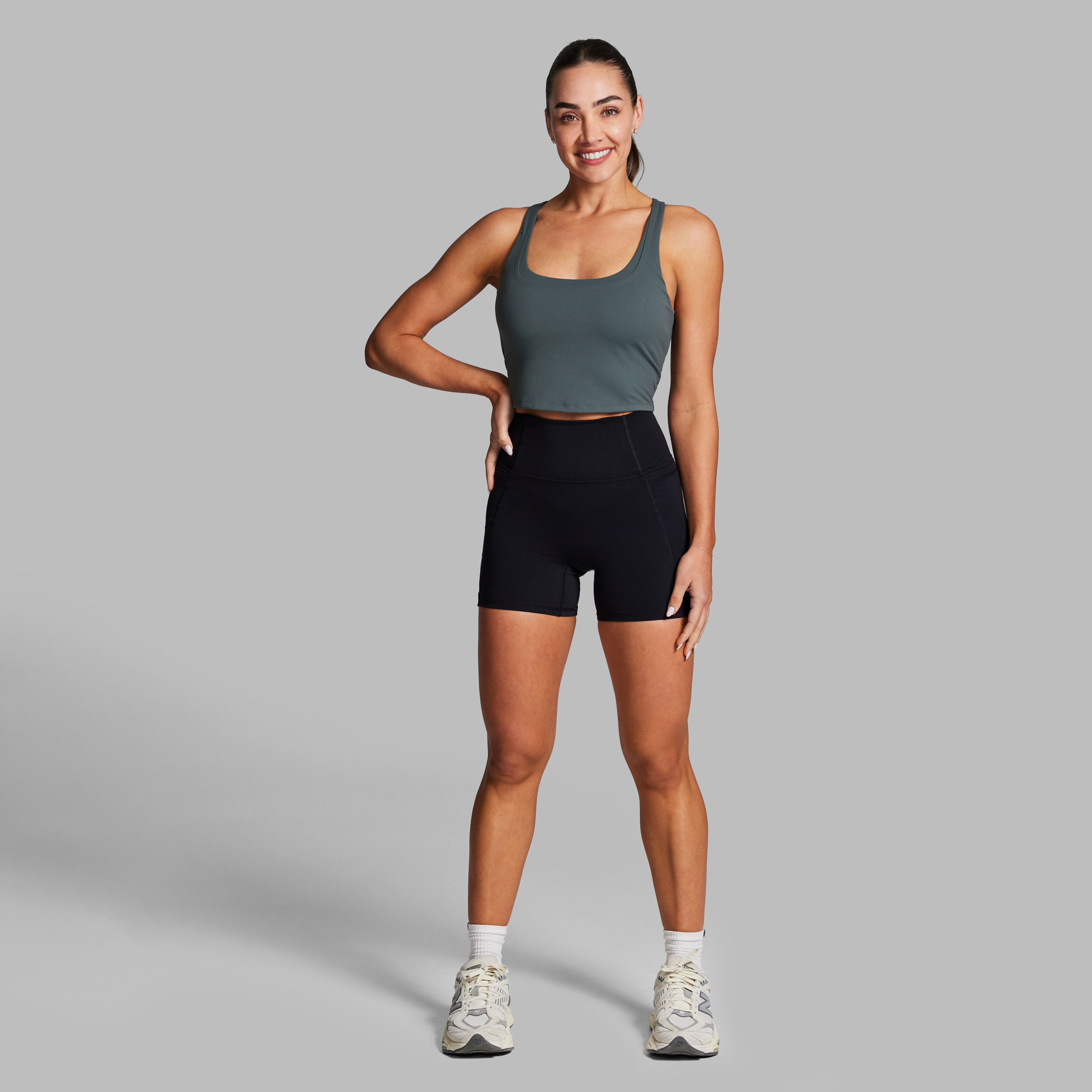 Layered Longline Low Impact Sports Bra